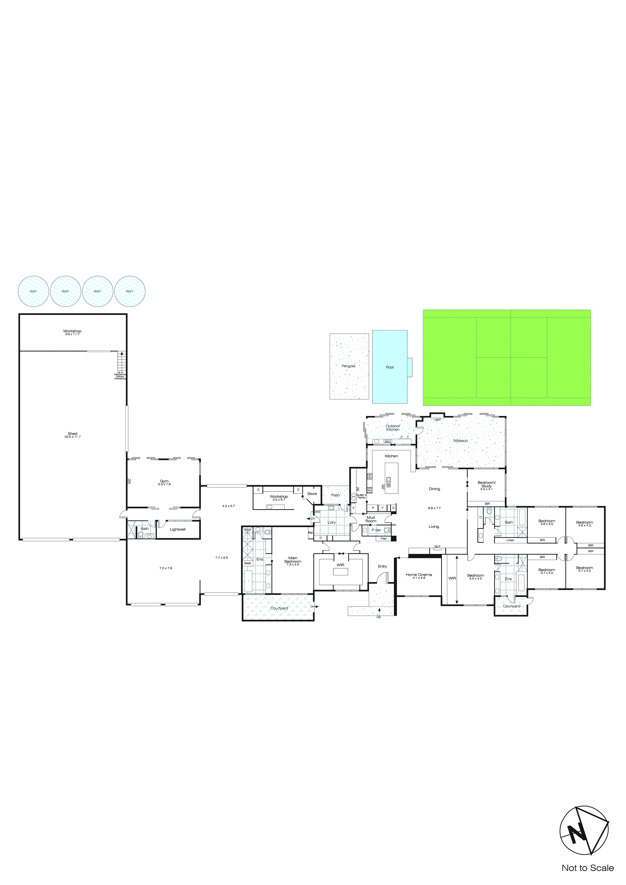 19 Ibis Gardens Court, Cardigan VIC 3352 - Floorplan