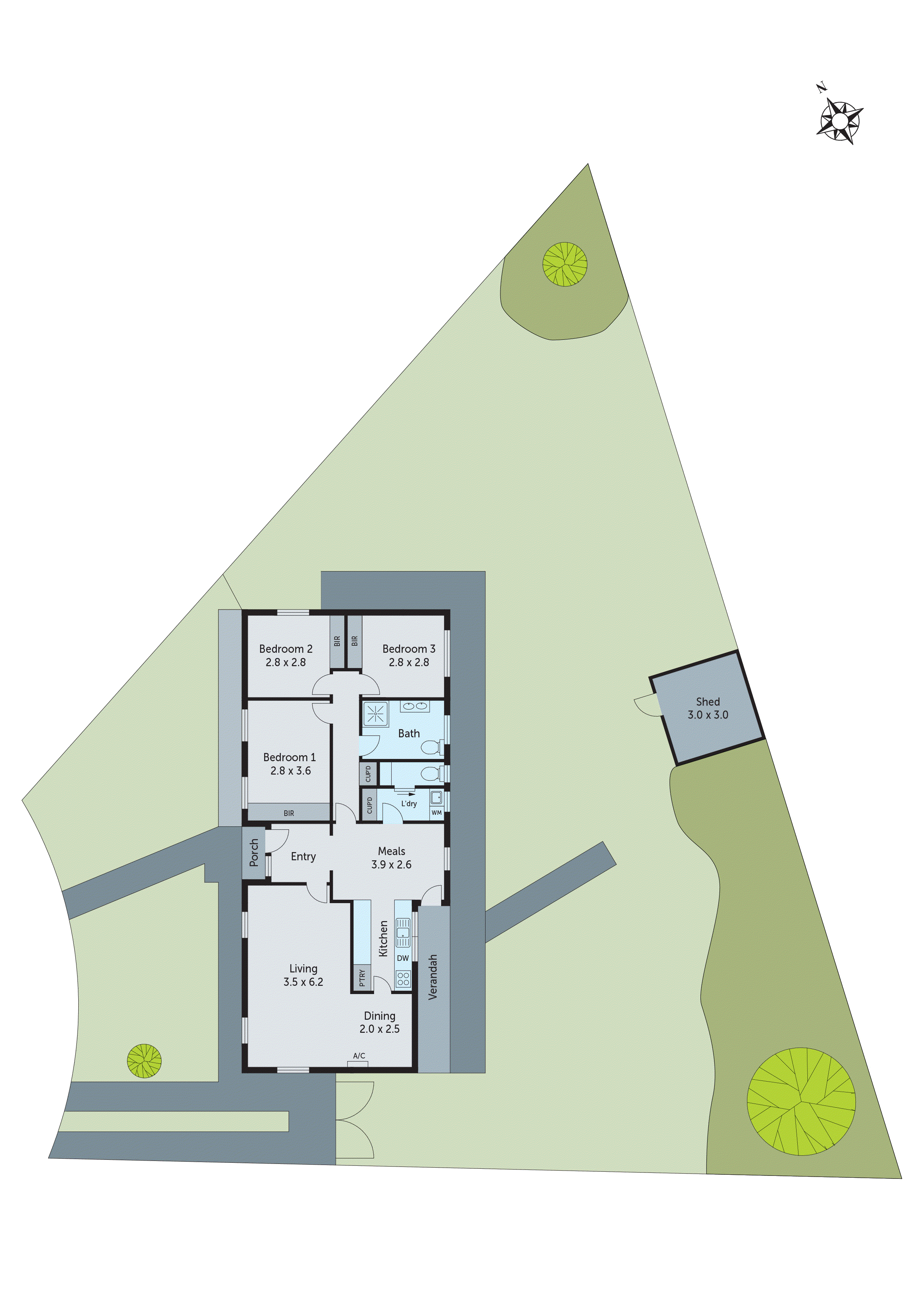 19 Irwin Court, Whittington VIC 3219 - Floorplan