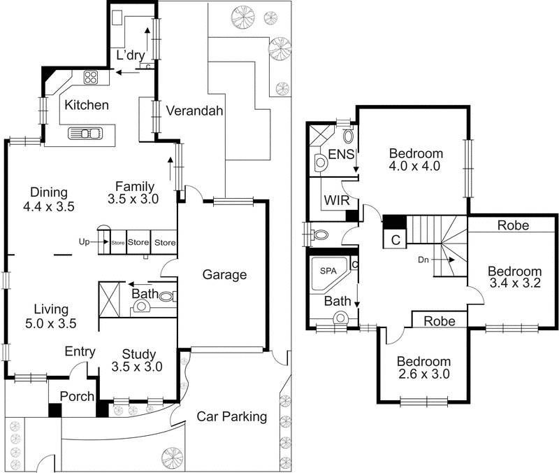 1/9 Joy Street, Bentleigh East VIC 3165 - Floorplan