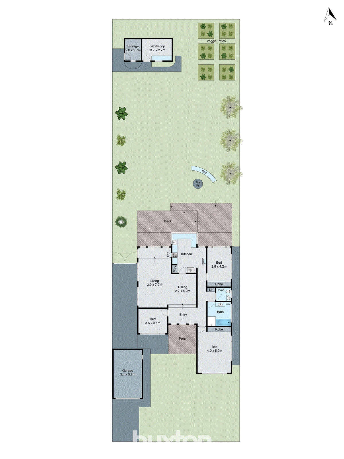 19 Karoomba Avenue, Herne Hill VIC 3218 - Floorplan