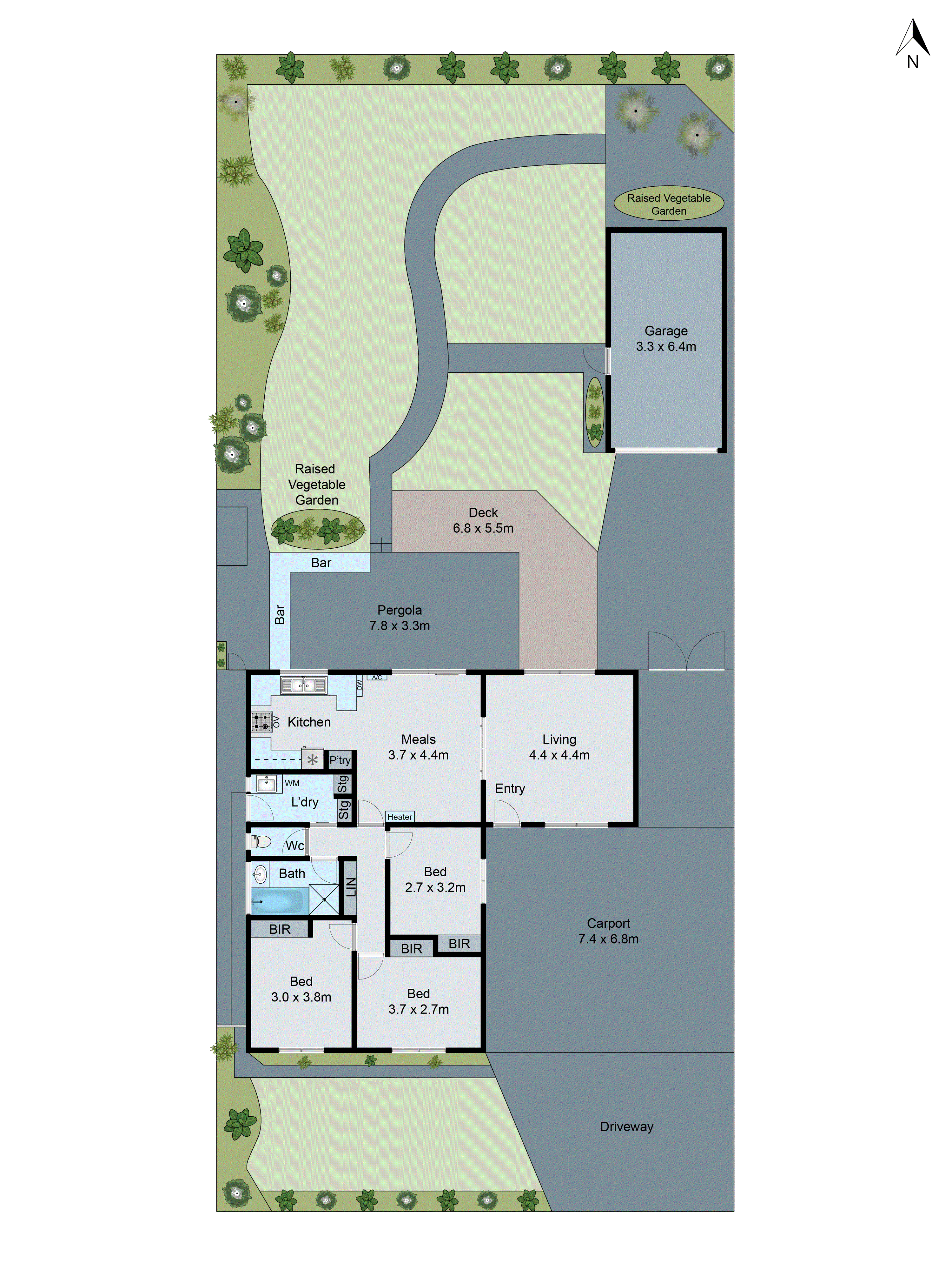 19 Lansdowne Court, Grovedale VIC 3216 - Floorplan