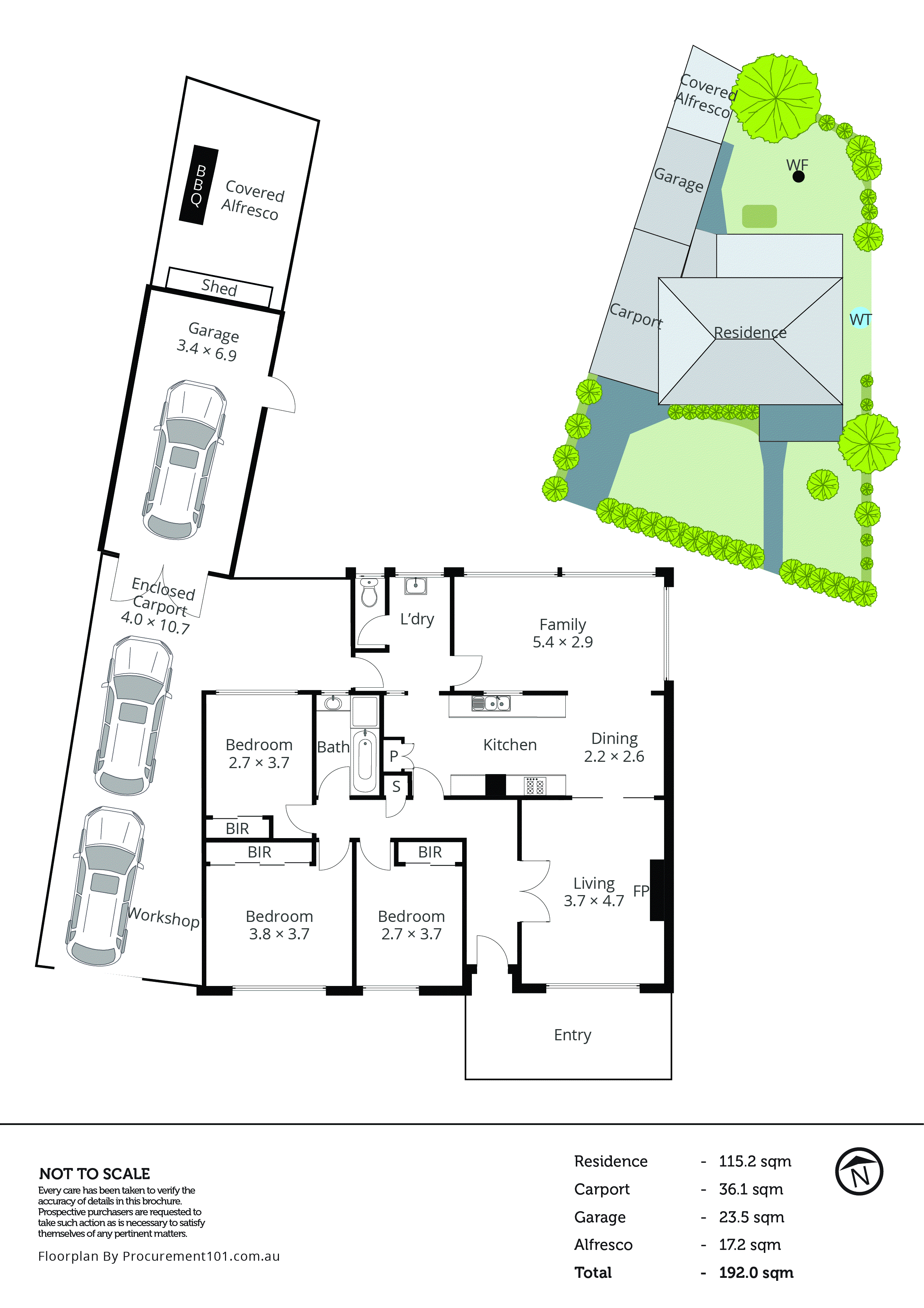 19 Lee Avenue, Springvale VIC 3171 - Floorplan