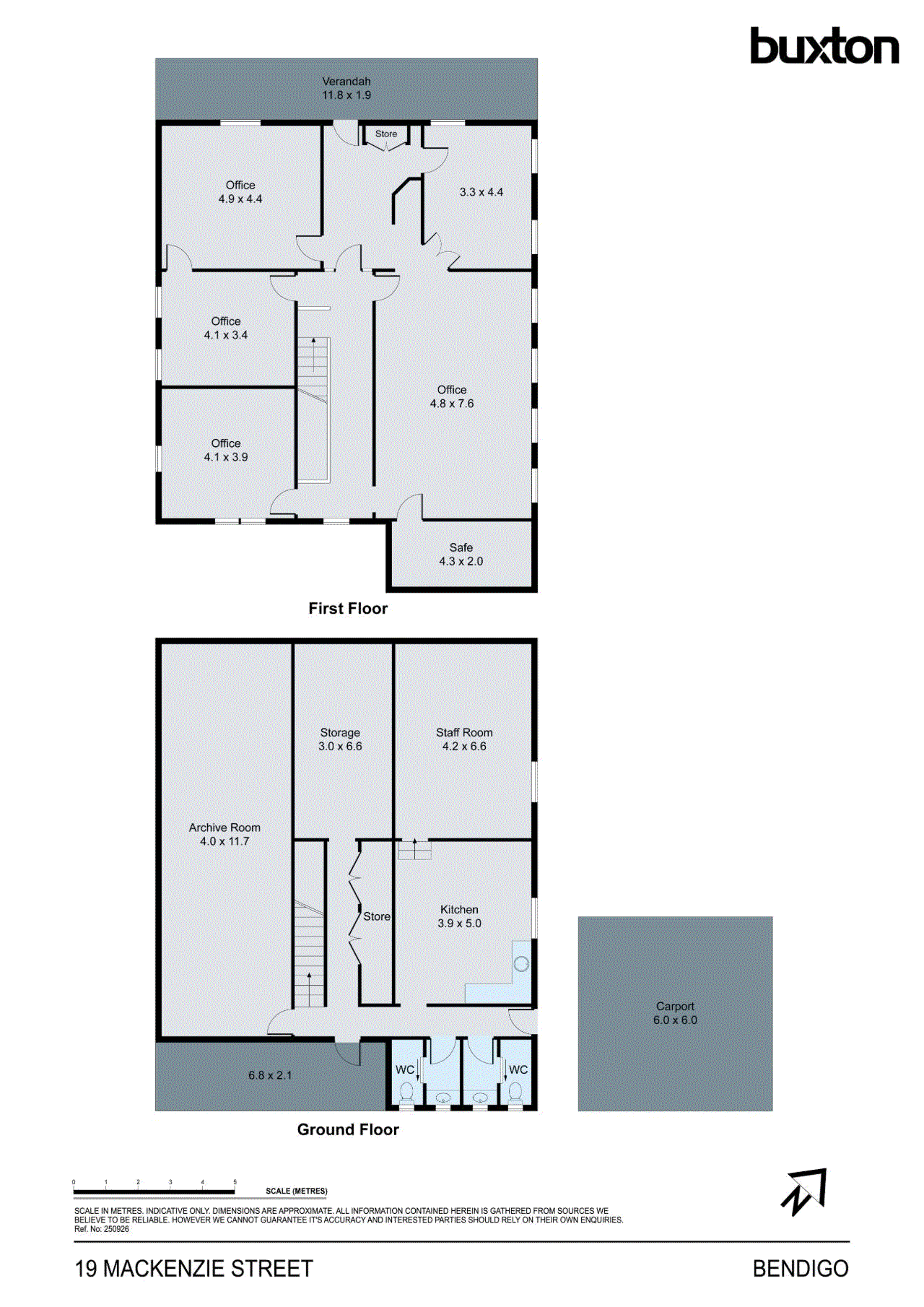 19 MacKenzie Street, Bendigo VIC 3550 - Floorplan