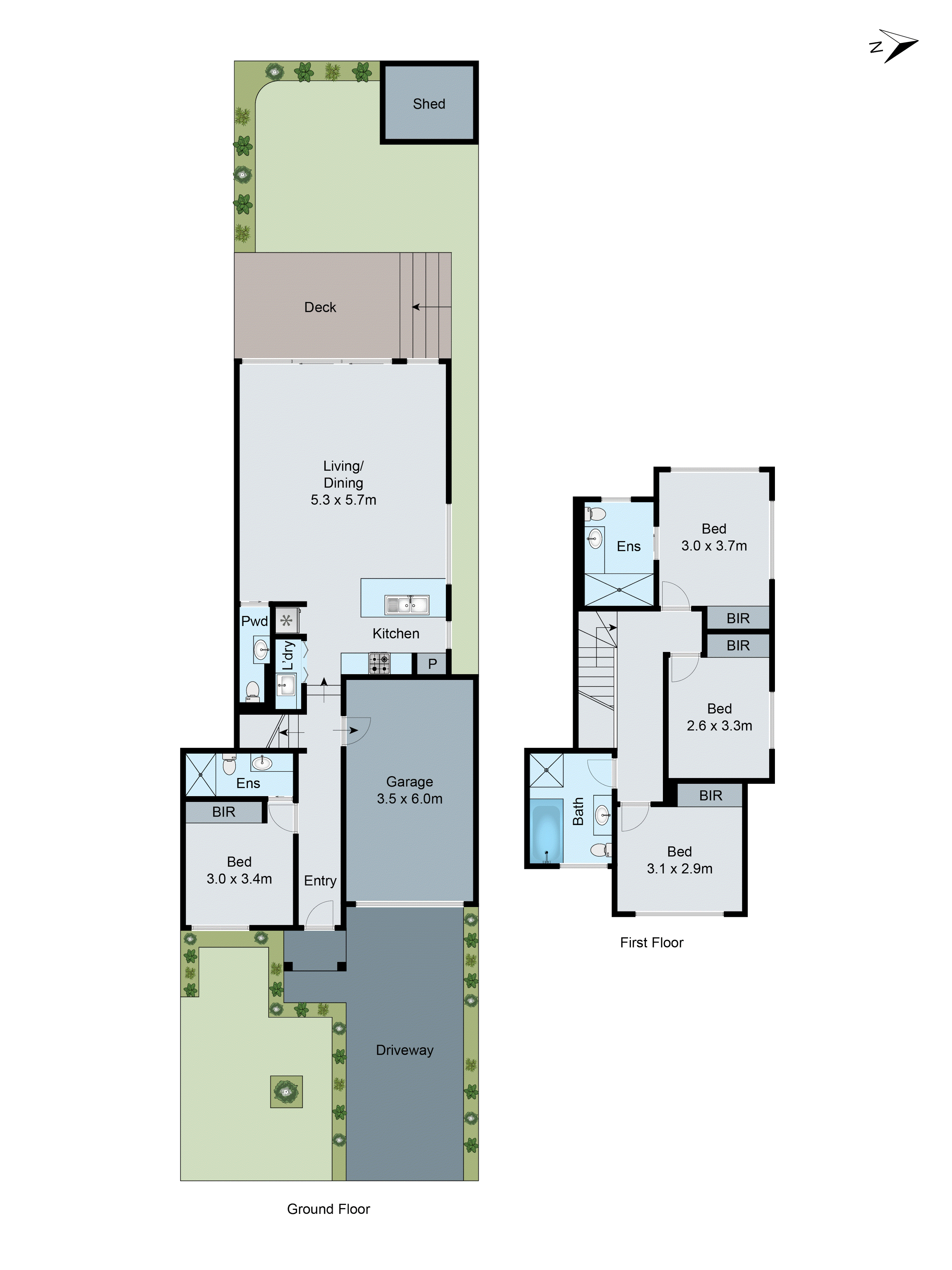 1/9 Macrina Street, Oakleigh East VIC 3166 - Floorplan