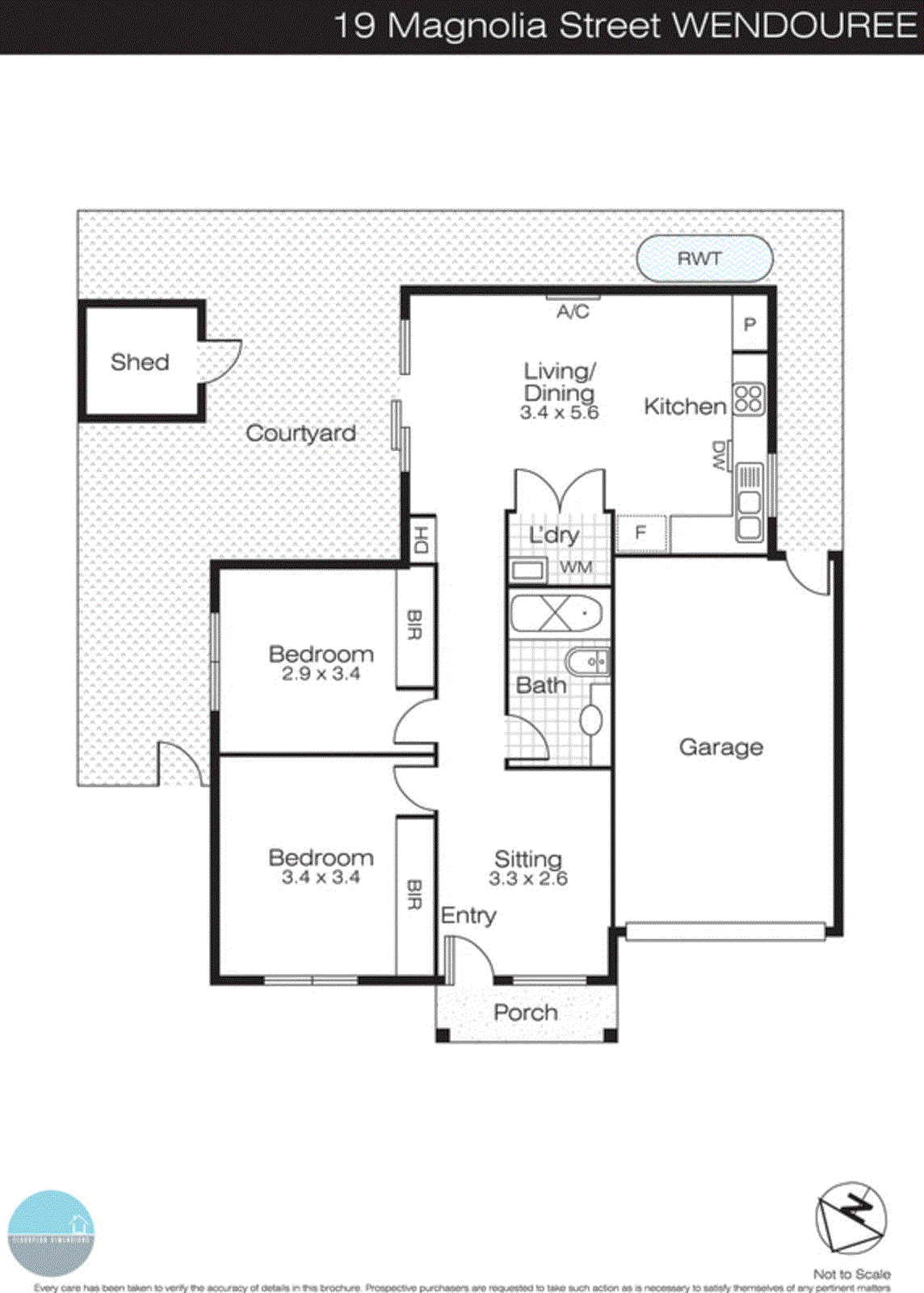 19 Magnolia Street, Wendouree VIC 3355 - Floorplan