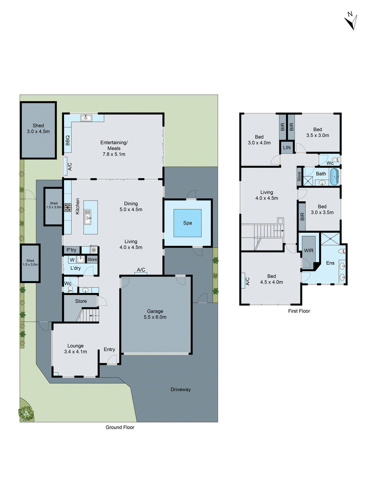 19 Malbec Loop, Waurn Ponds VIC 3216 - Floorplan