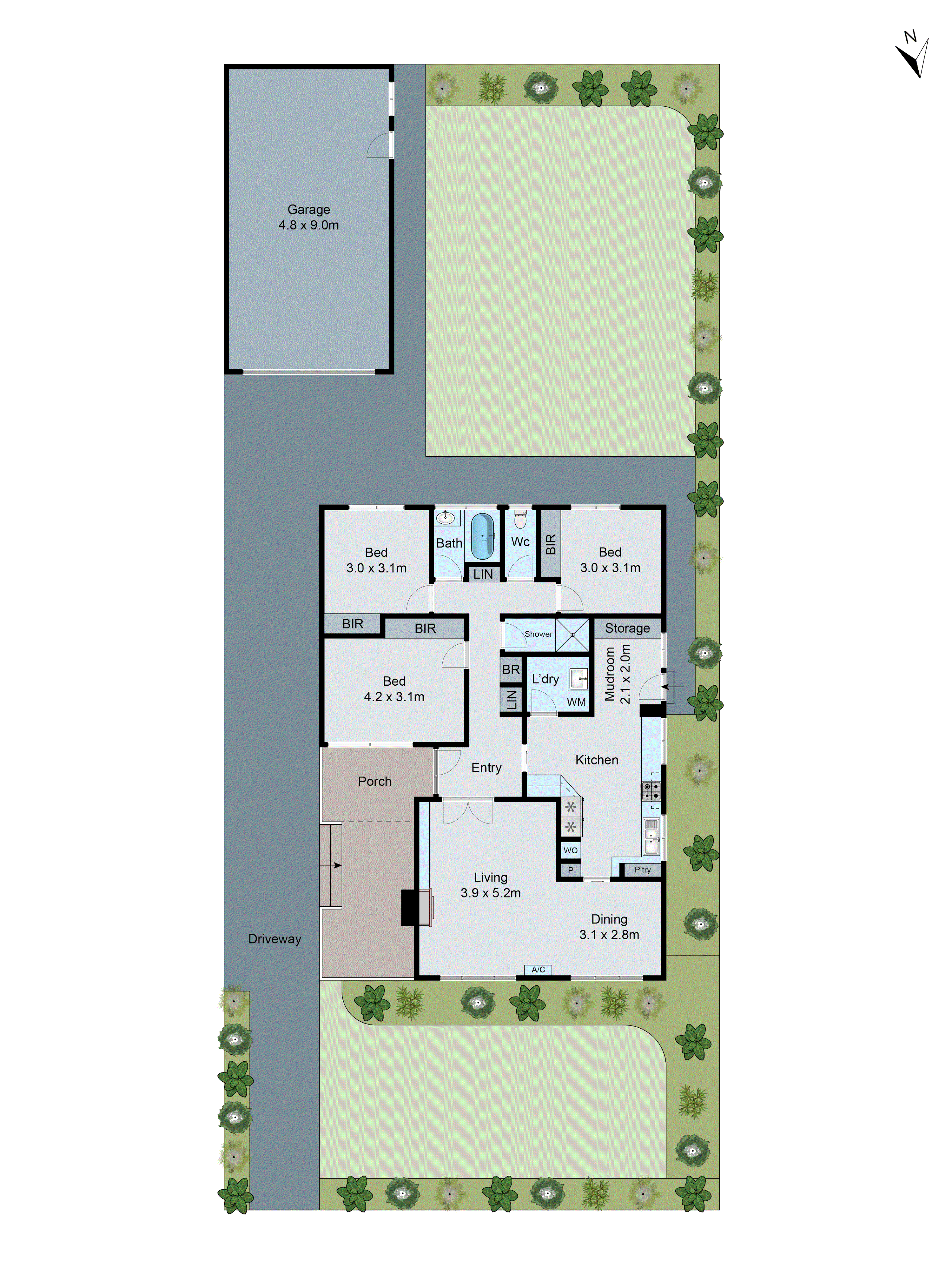19 Newton Avenue, Bell Post Hill VIC 3215 - Floorplan