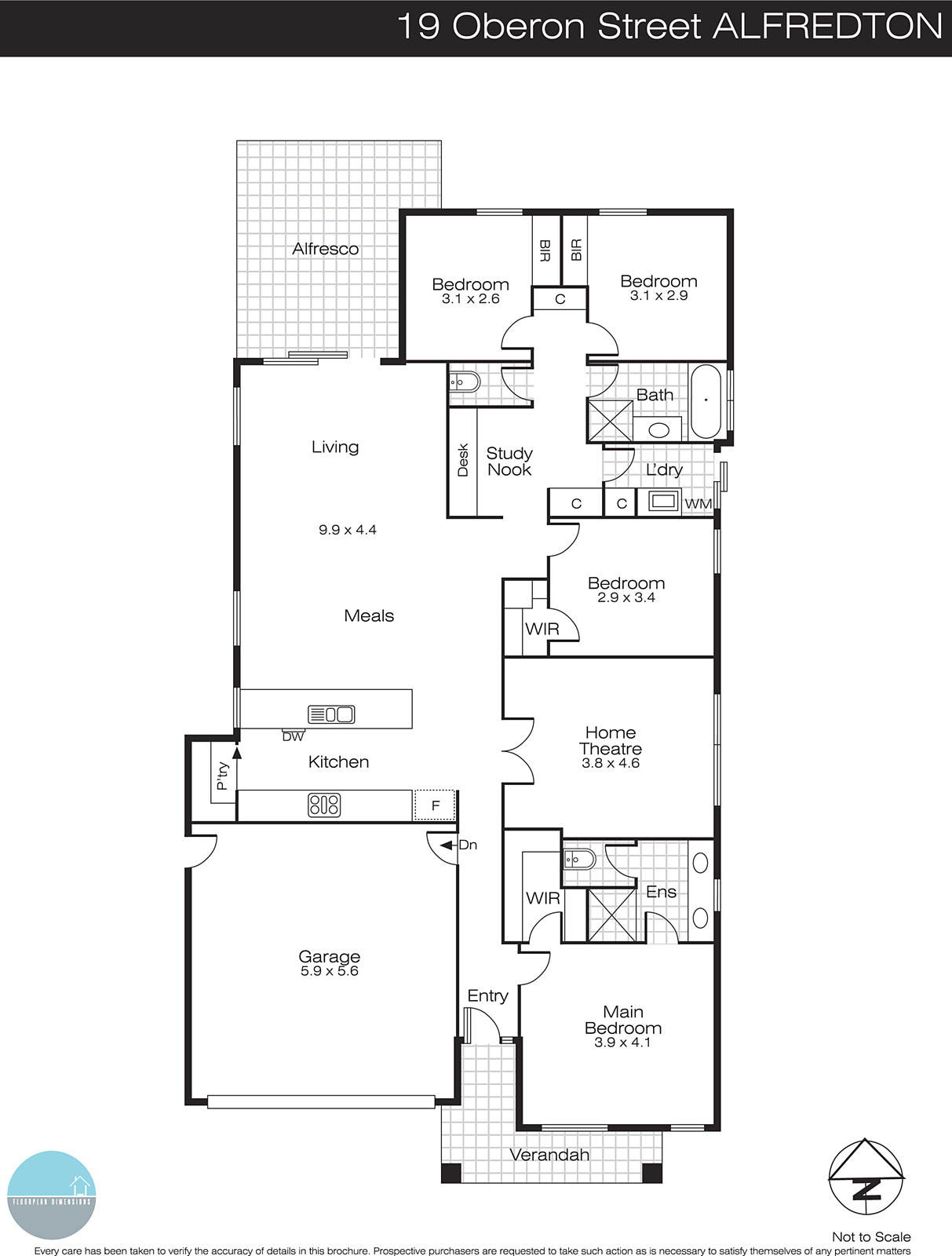 19 Oberon Street, Alfredton VIC 3350 - Floorplan