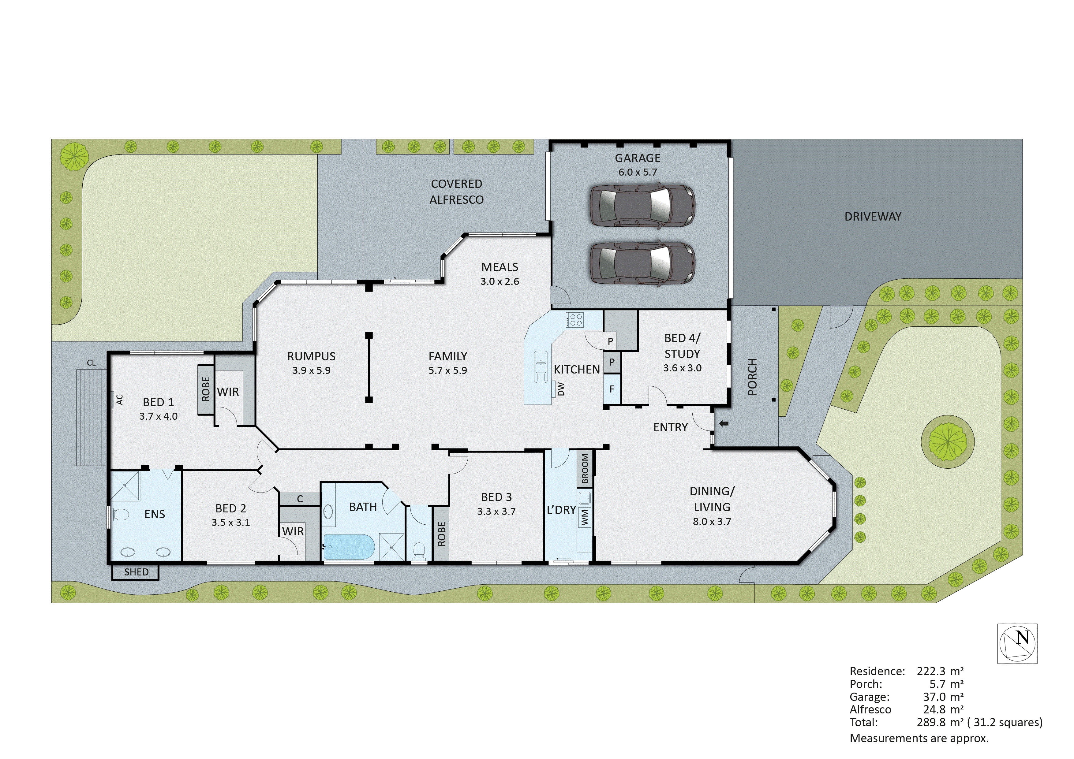 19 Pacific Drive, Aspendale Gardens VIC 3195 - Floorplan