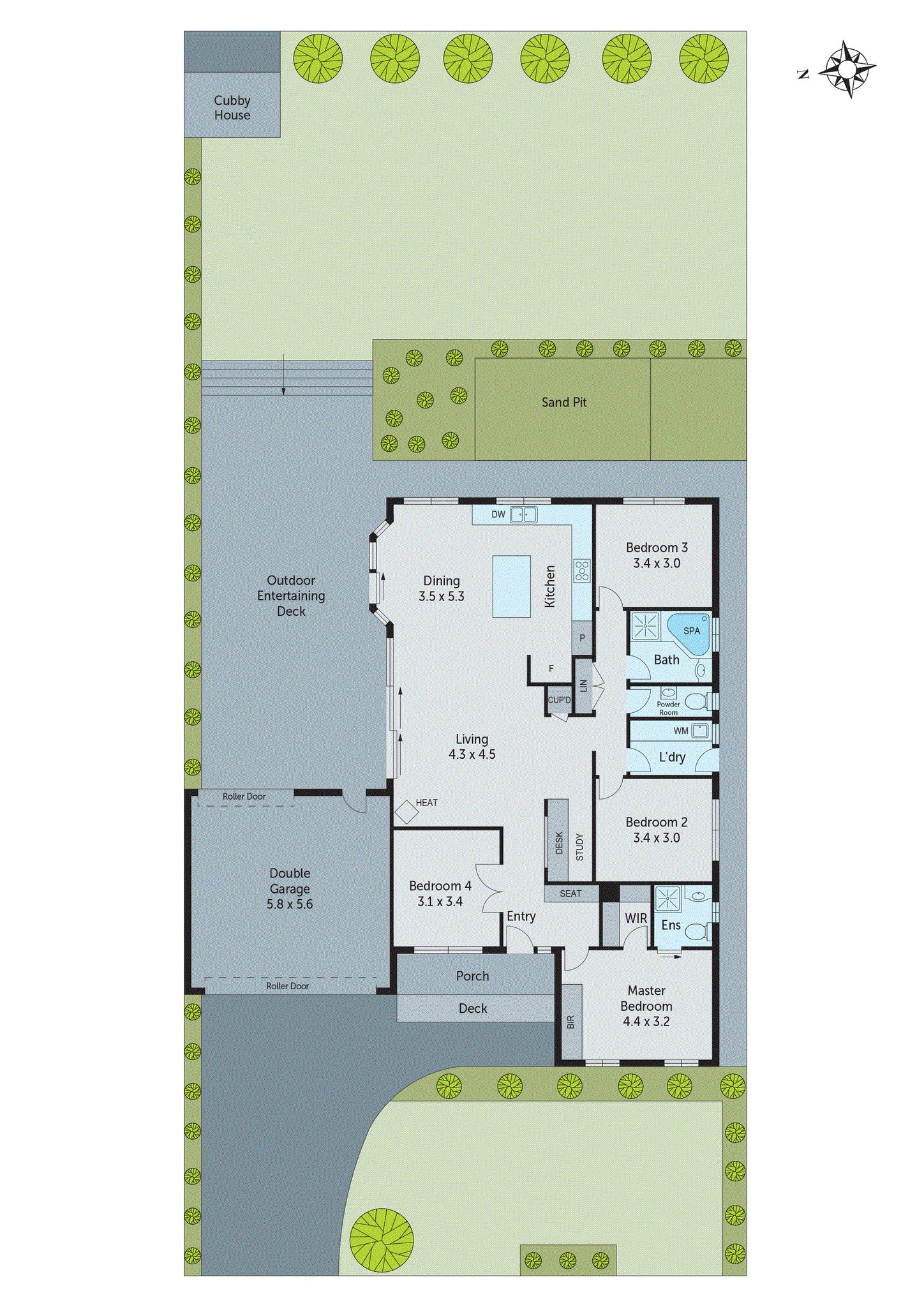 19 Parkwood Drive, Highton VIC 3216 - Floorplan