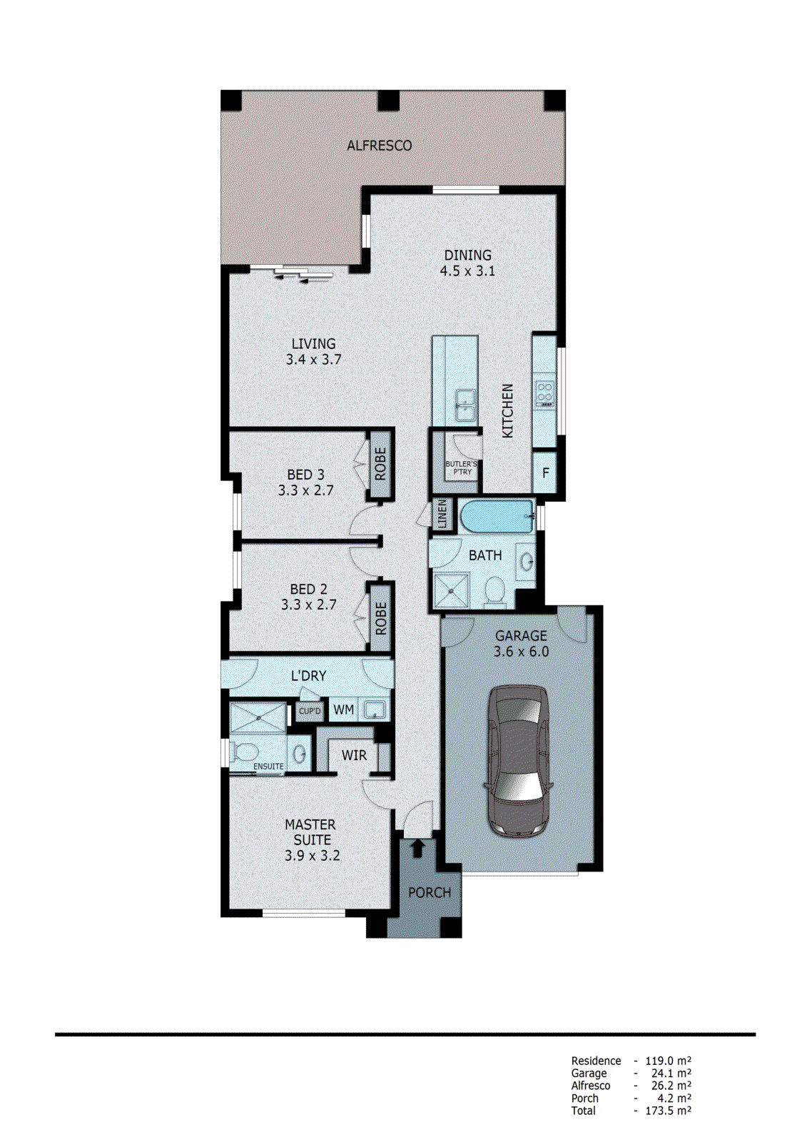 19 Pleasant Way, Keysborough VIC 3173 - Floorplan