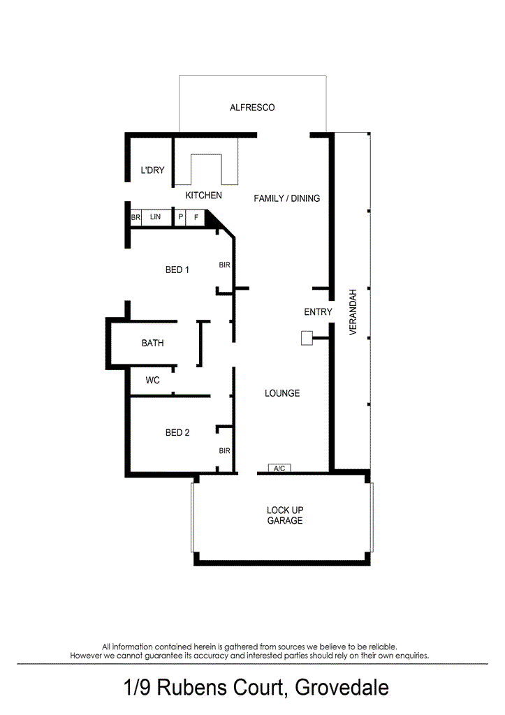 1/9 Rubens Court, Grovedale VIC 3216 - Floorplan
