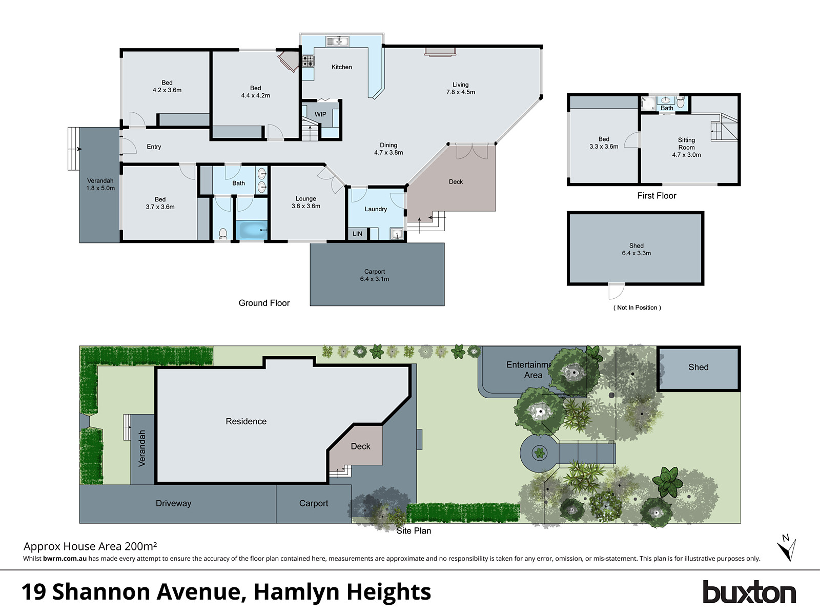 19 Shannon Avenue, Hamlyn Heights VIC 3215 - Floorplan