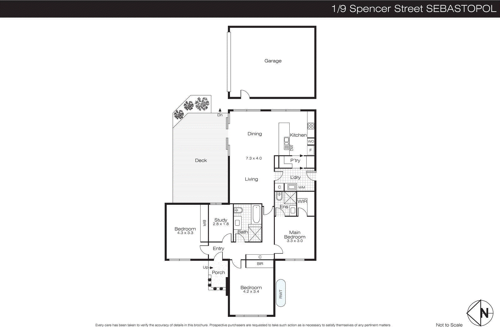 1/9 Spencer Street, Sebastopol VIC 3356 - Floorplan