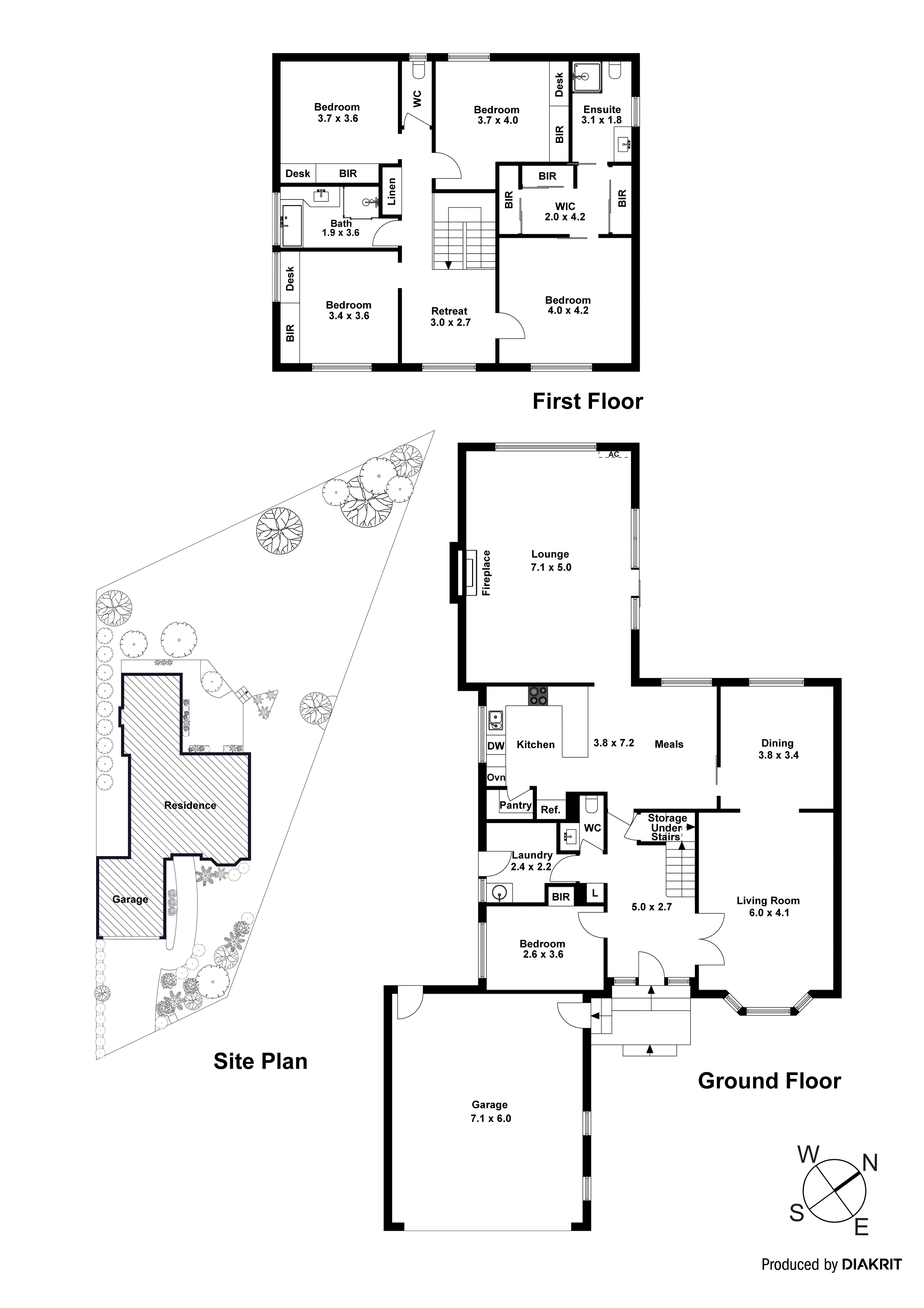 19 Tanya Place, Wheelers Hill VIC 3150 - Floorplan