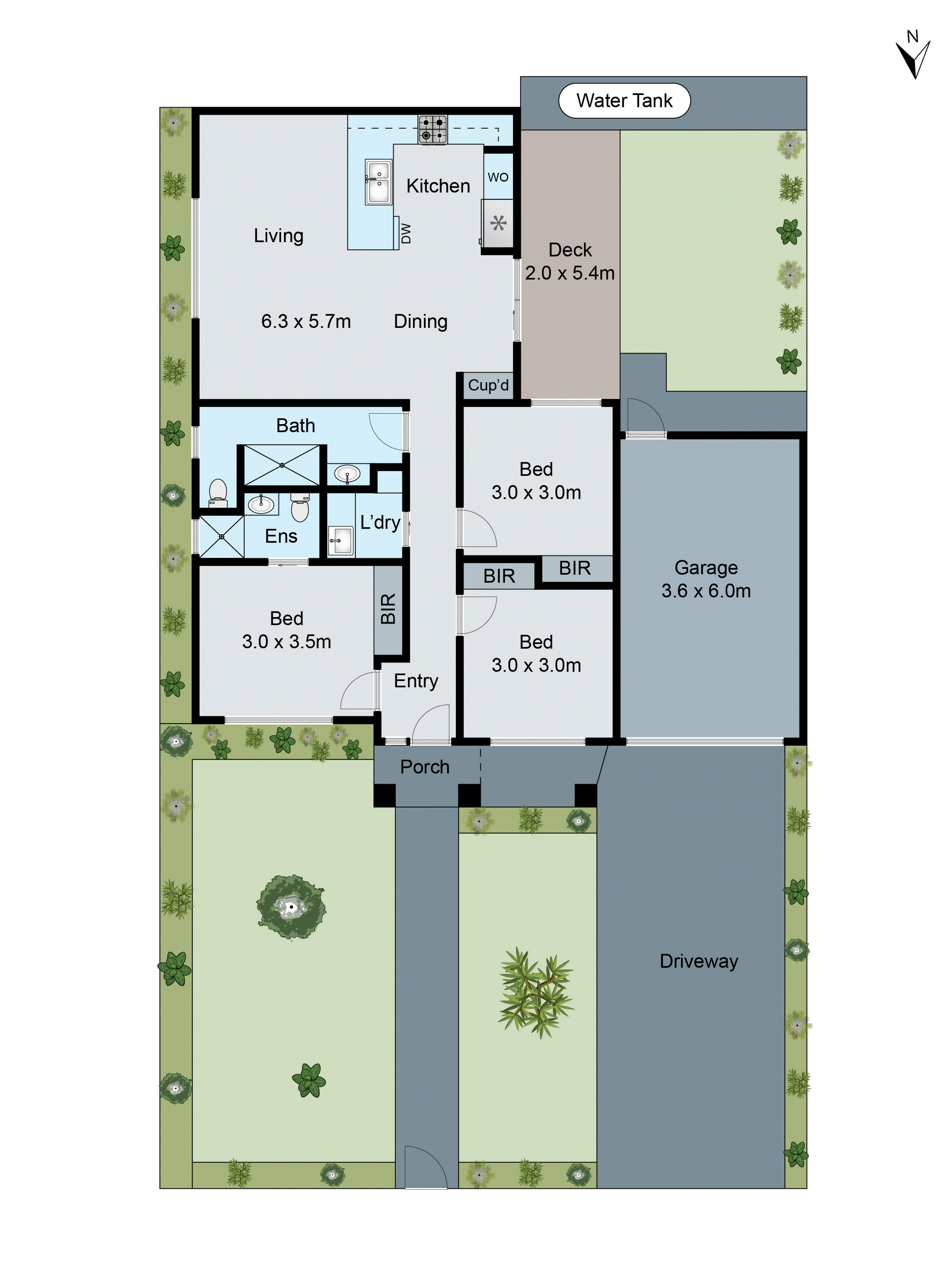 1/9 Toyne Avenue, Hamlyn Heights VIC 3215 - Floorplan