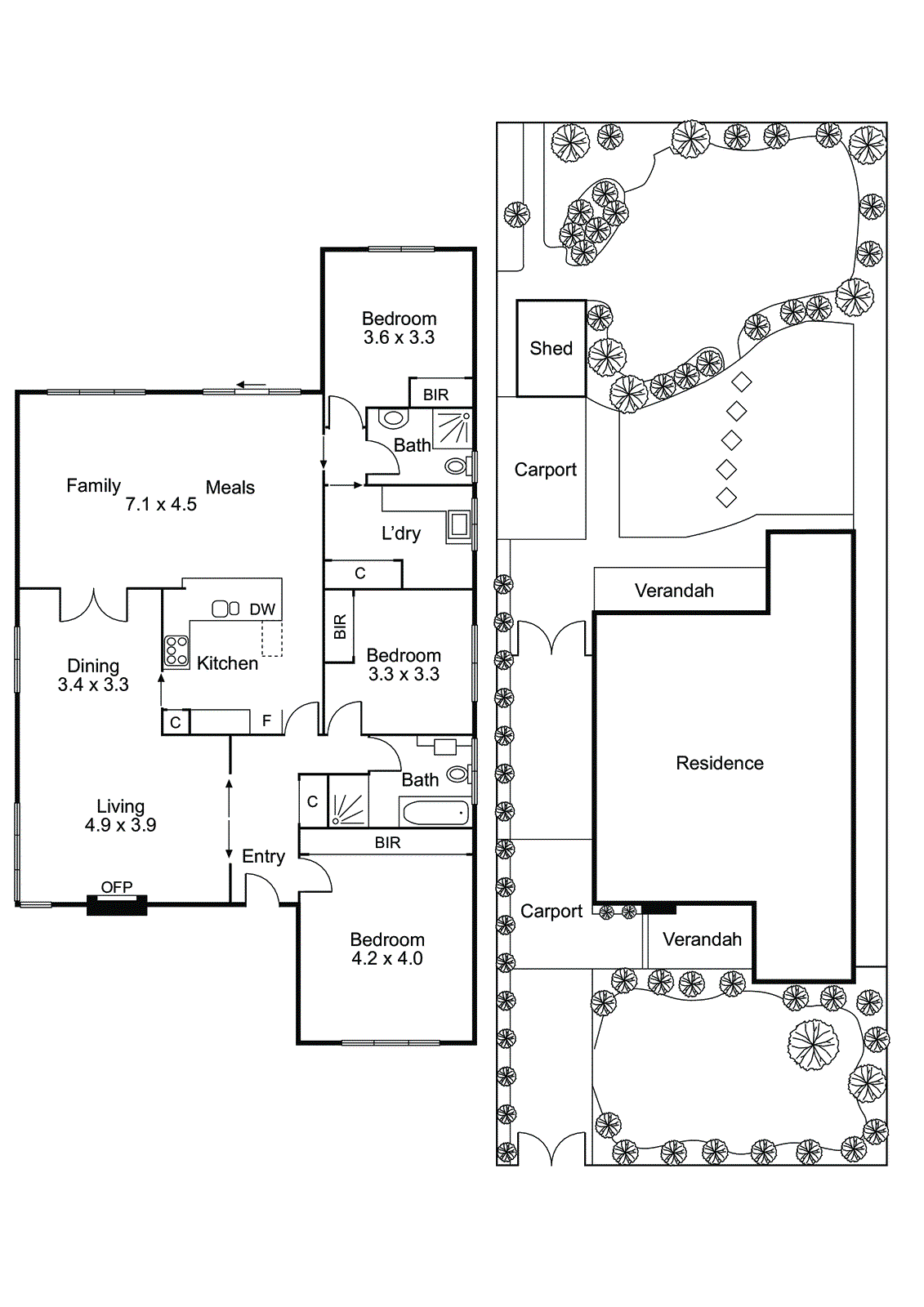 19 Valkstone Street, Bentleigh East VIC 3165 - Floorplan