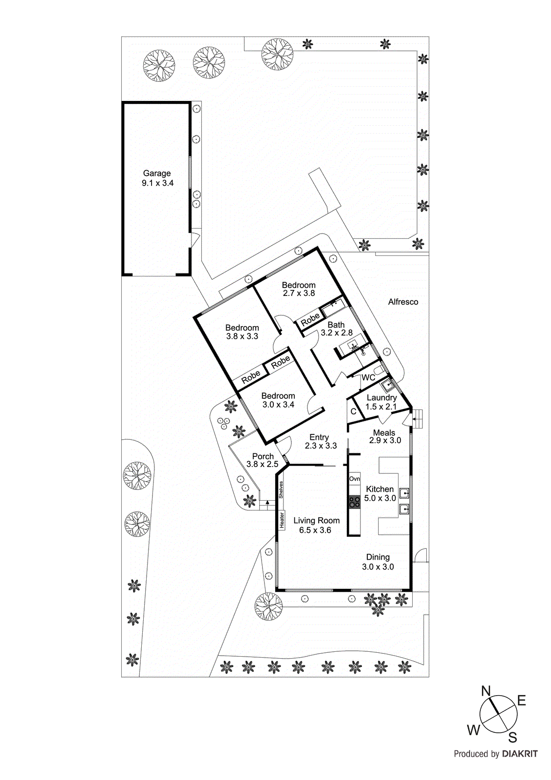 19 Witchwood Crescent, Burwood East VIC 3151 - Floorplan