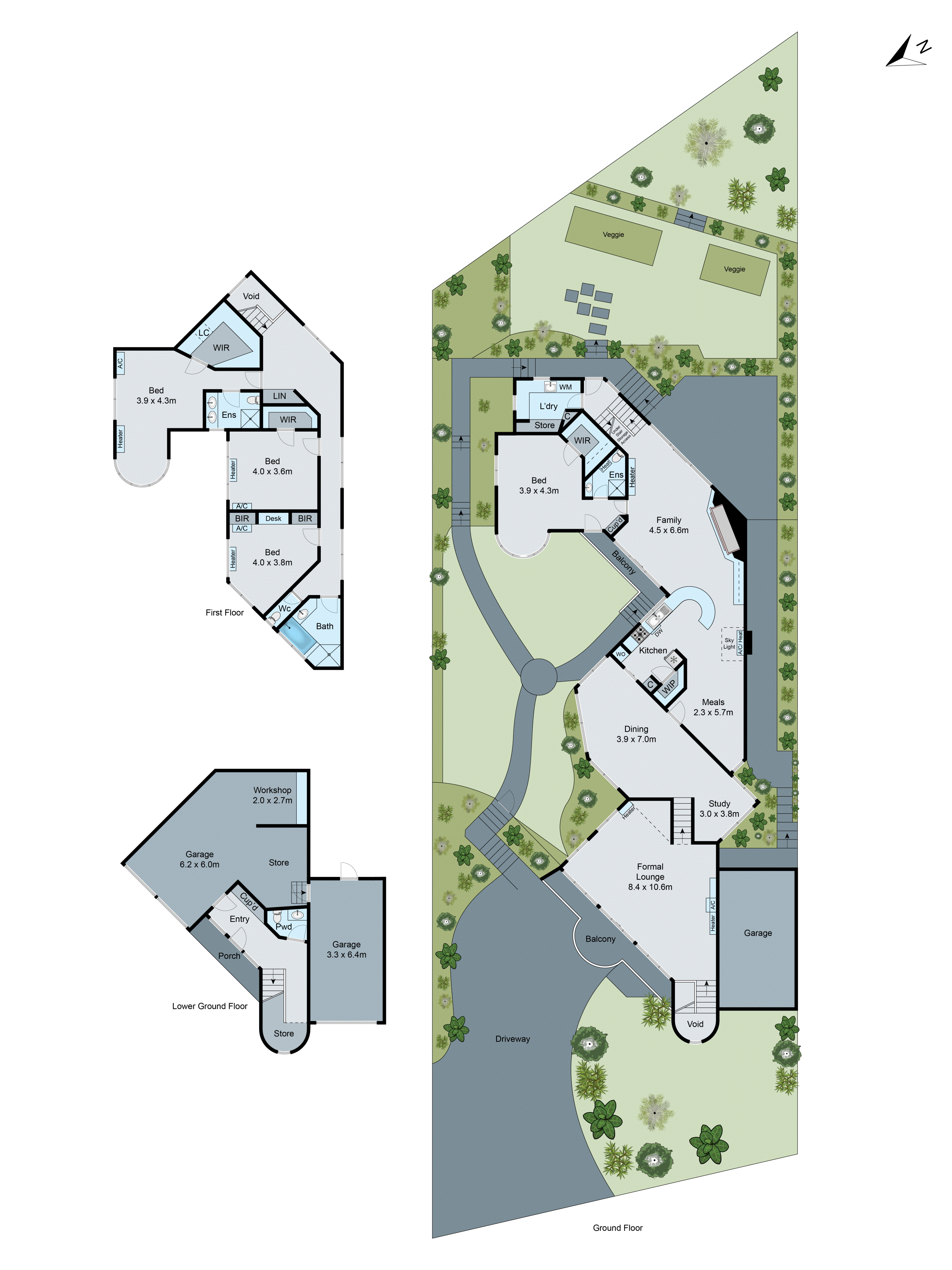 19 Wynfield Drive, Highton VIC 3216 - Floorplan