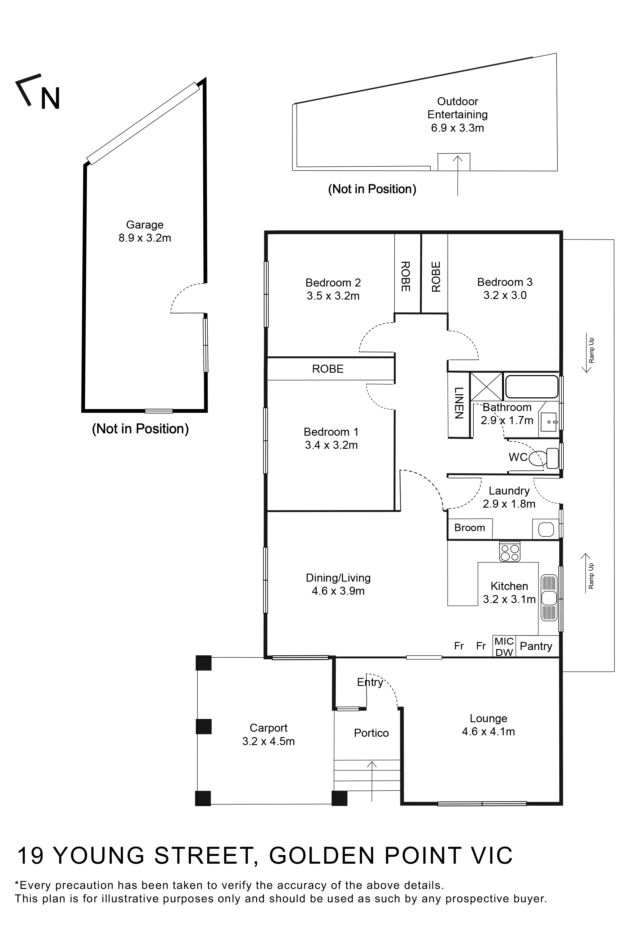 19 Young Street, Golden Point VIC 3350 - Floorplan