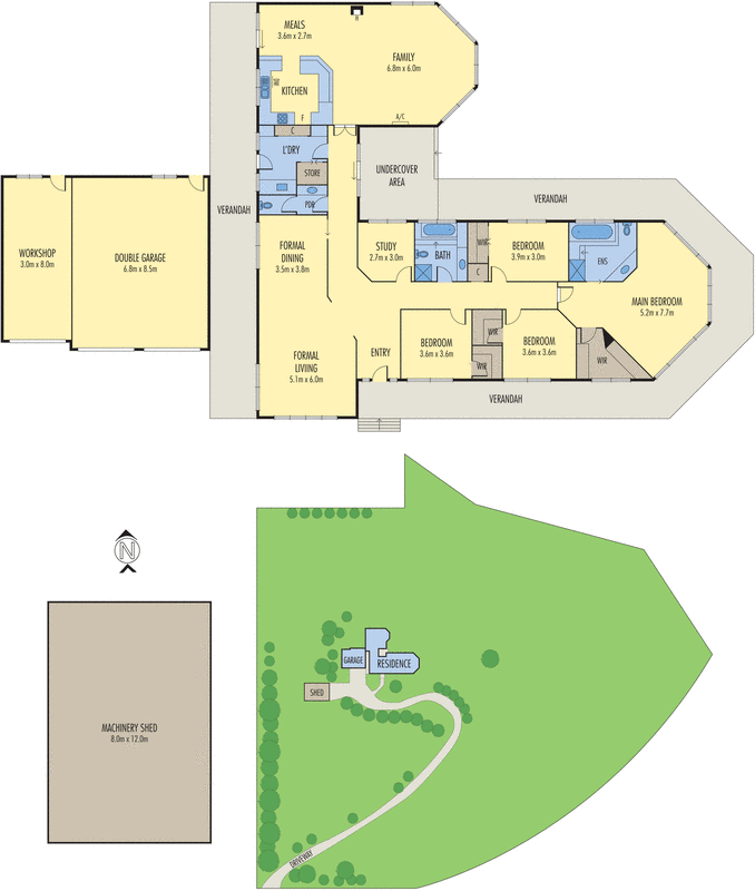 190 Wandana Drive, Wandana Heights VIC 3216 - Floorplan