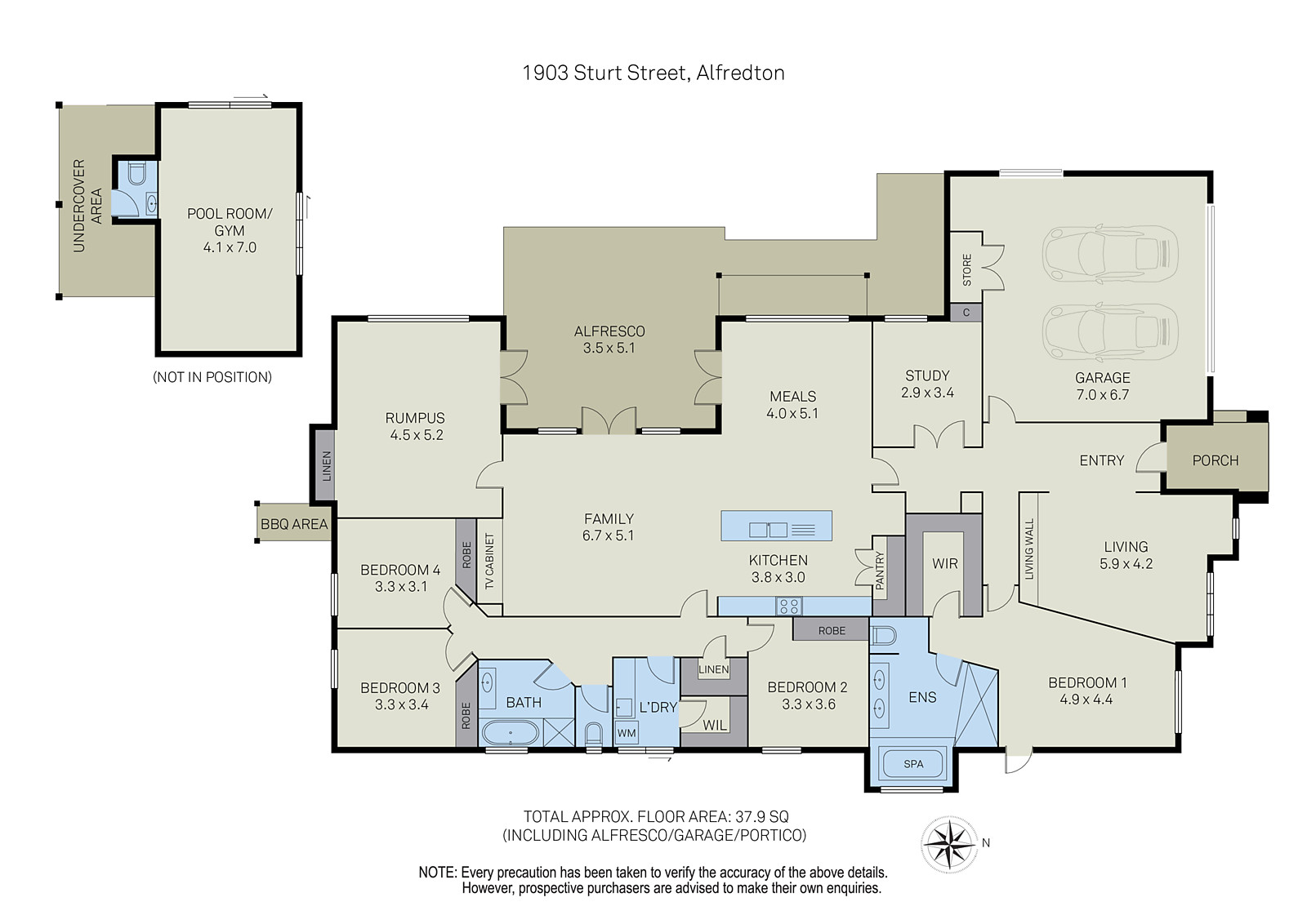 1903 Sturt Street, Alfredton VIC 3350 - Floorplan