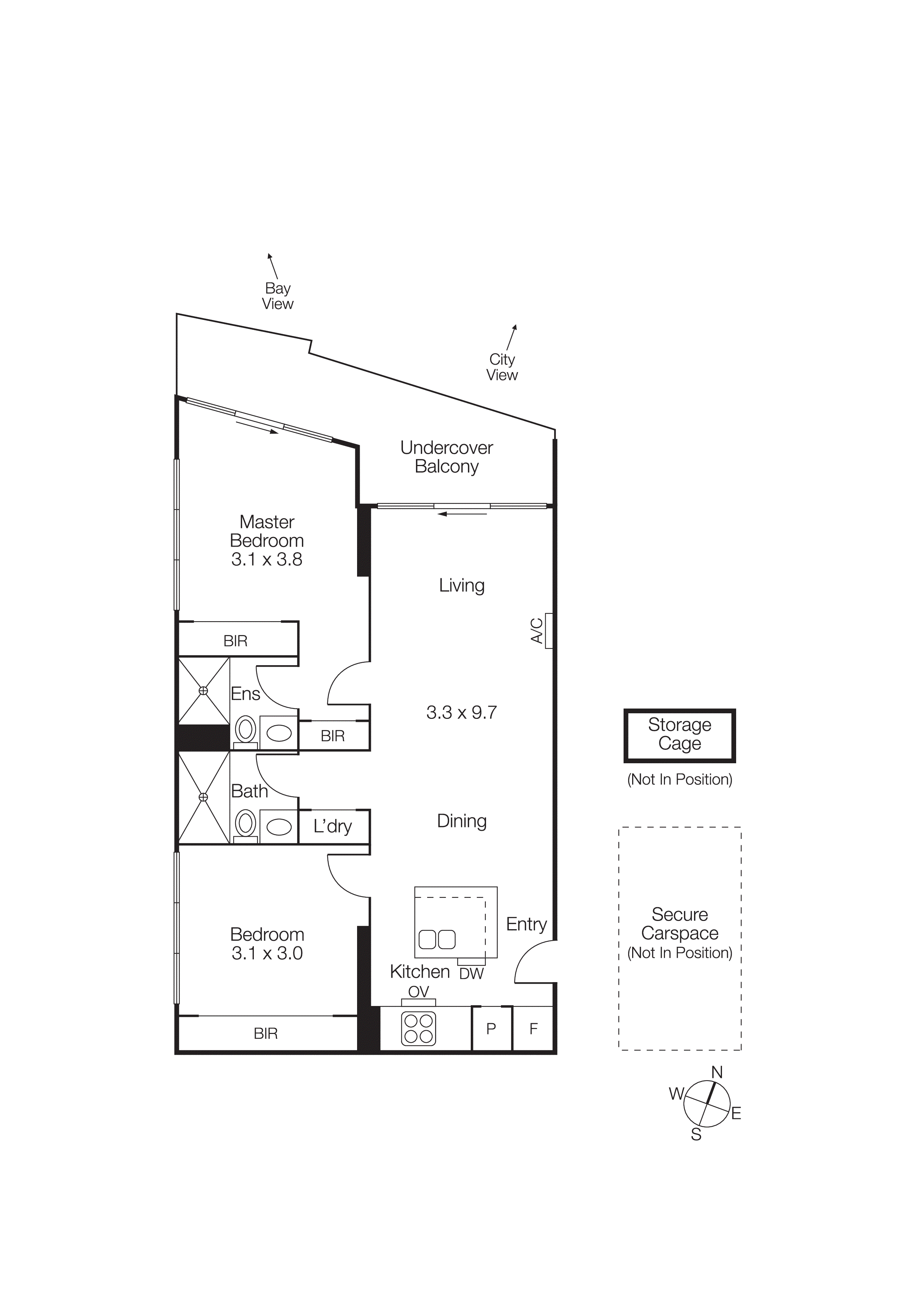 1903/50 Albert Road, South Melbourne VIC 3205 - Floorplan