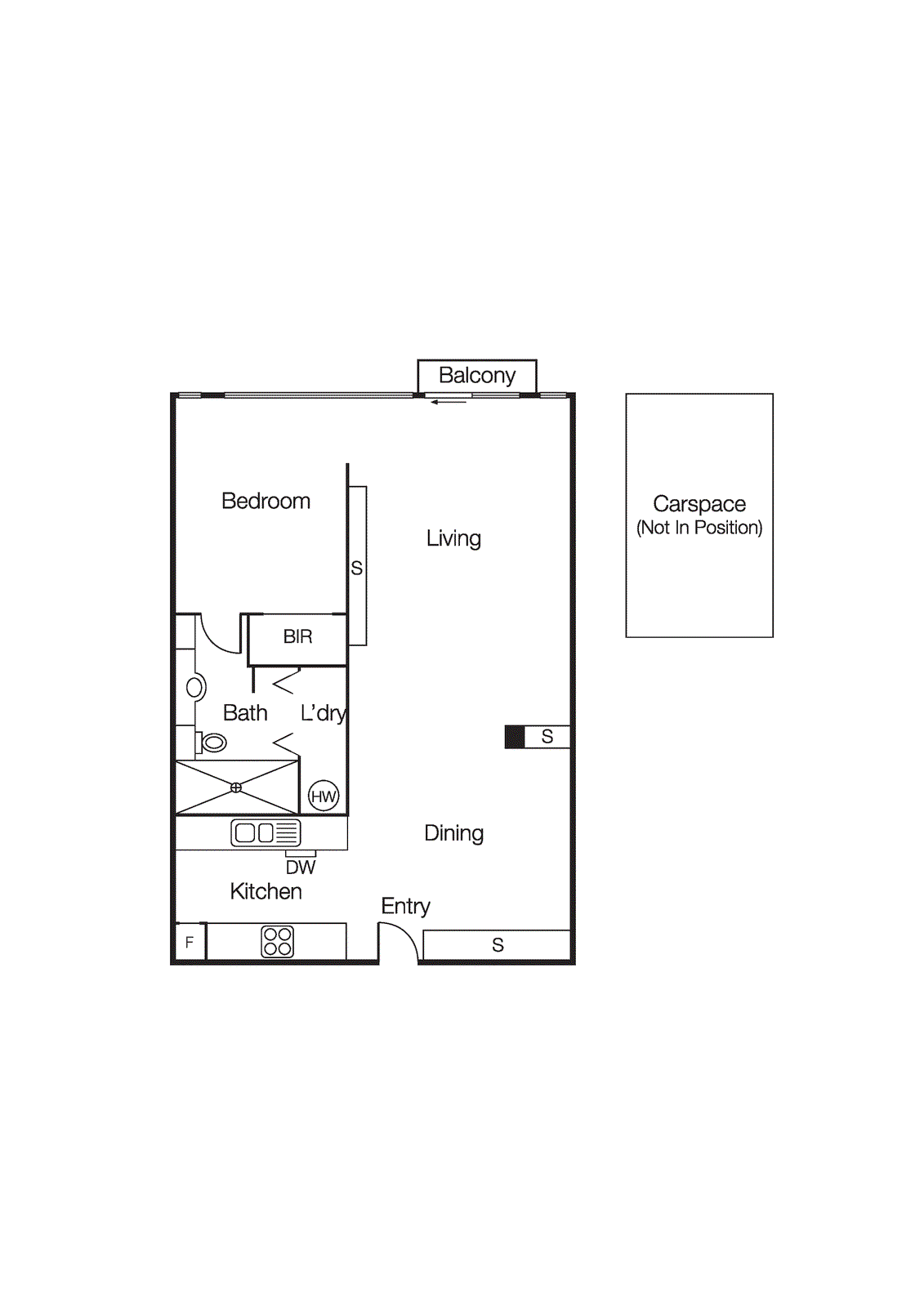 19/1 St Kilda Road, St Kilda VIC 3182 - Floorplan