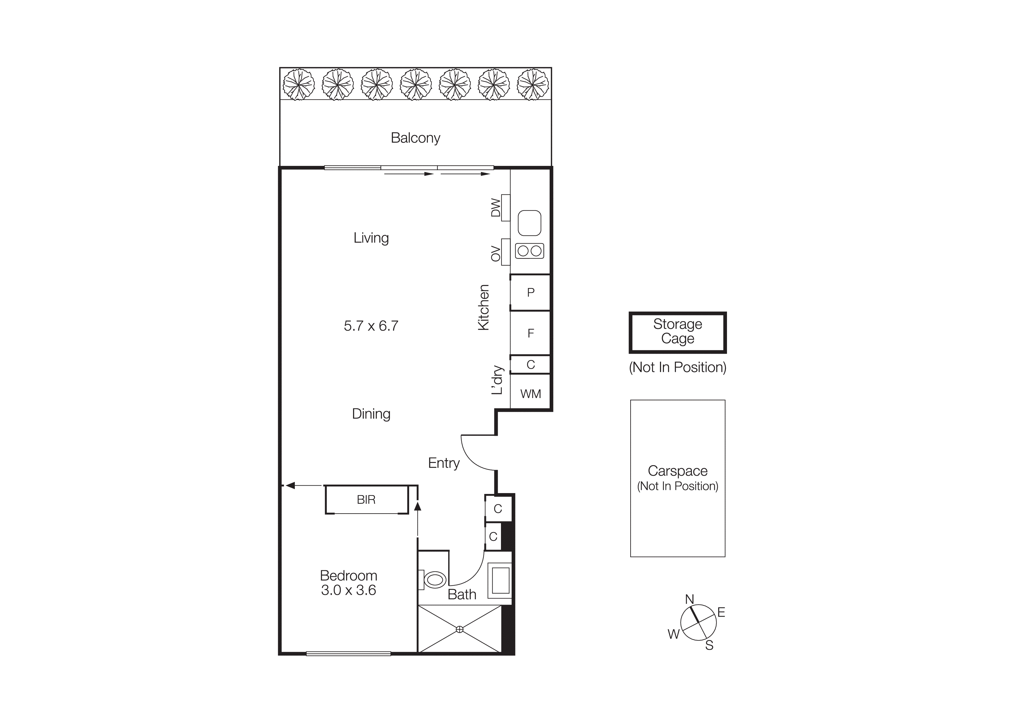 1/91 Wellington Street, St Kilda VIC 3182 - Floorplan