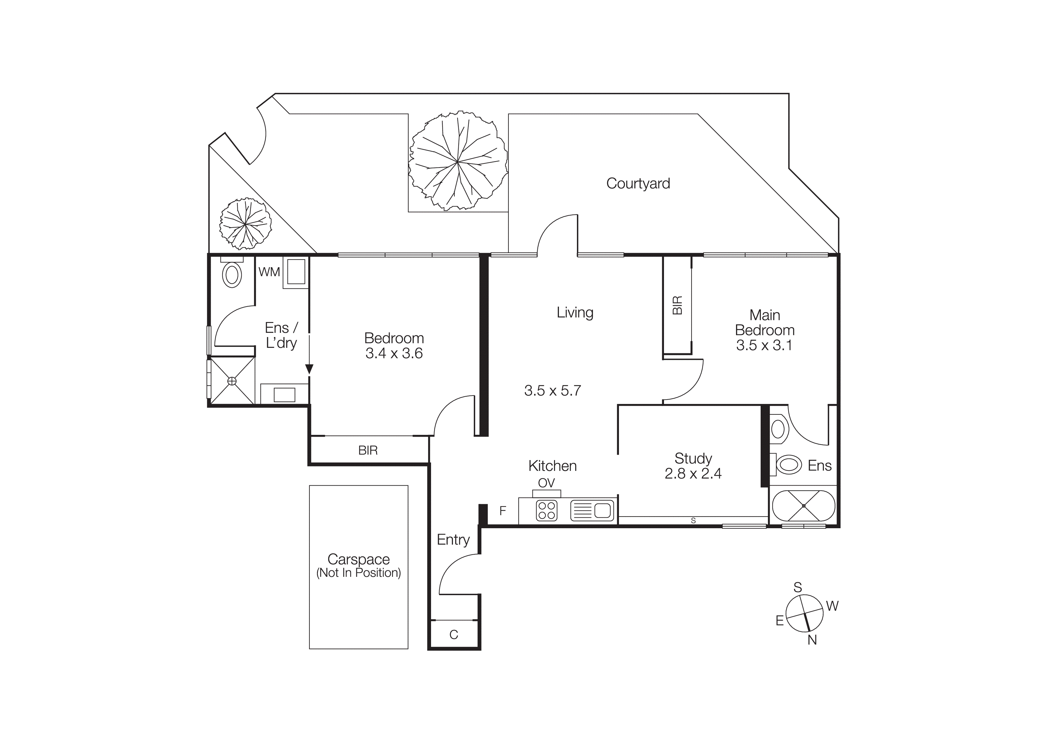 1/91 Westbury Street, St Kilda East VIC 3183 - Floorplan