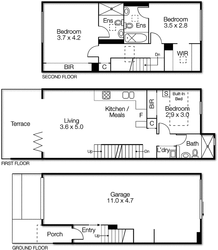 19/149 Male Street, Brighton VIC 3186 - Floorplan