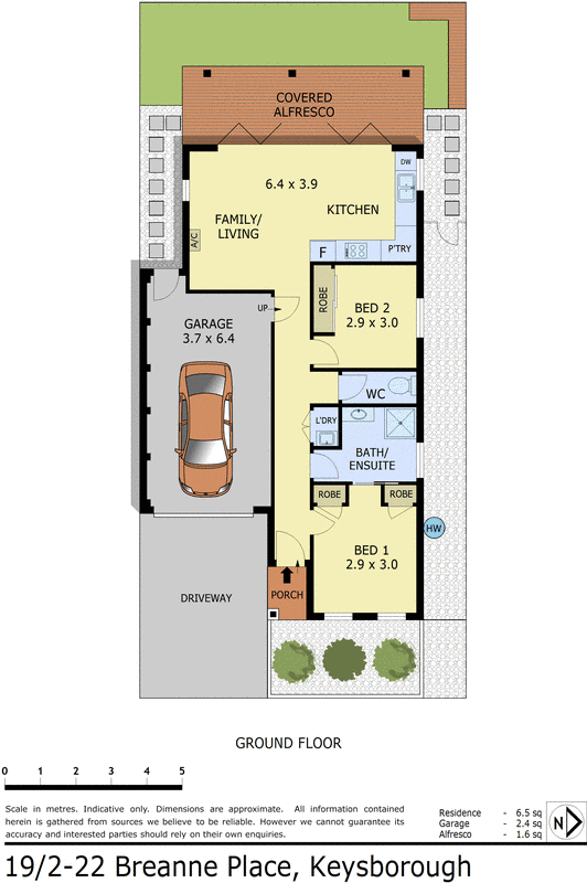 19/2-22 Breanne Place, Keysborough VIC 3173 - Floorplan