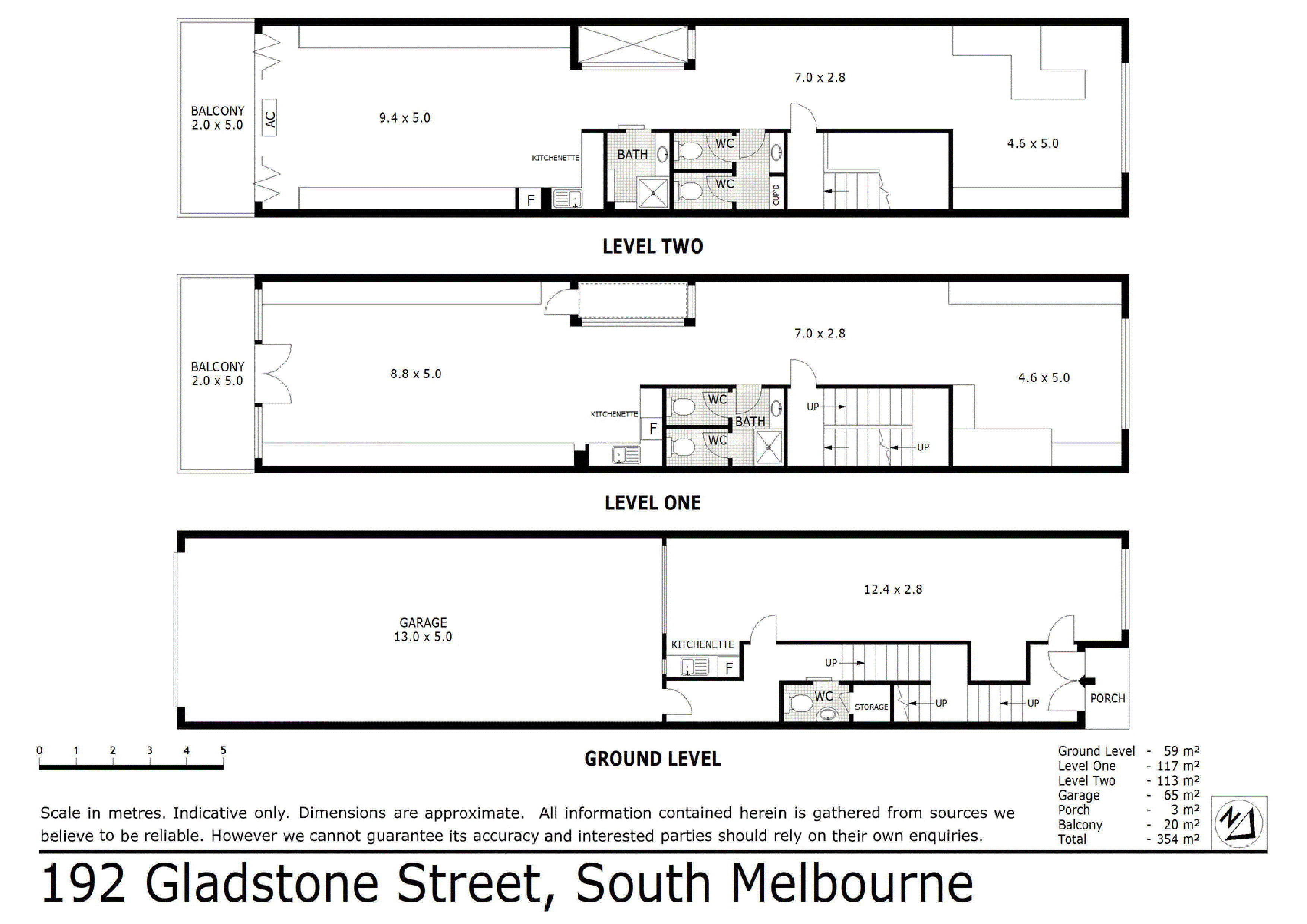 192 Gladstone Street, SOUTH MELBOURNE VIC 3205 - Floorplan