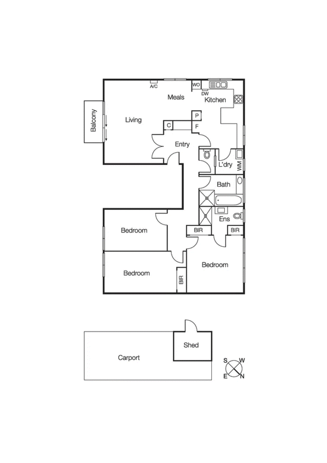 1/92 Mitford Street, Elwood VIC 3184 - Floorplan