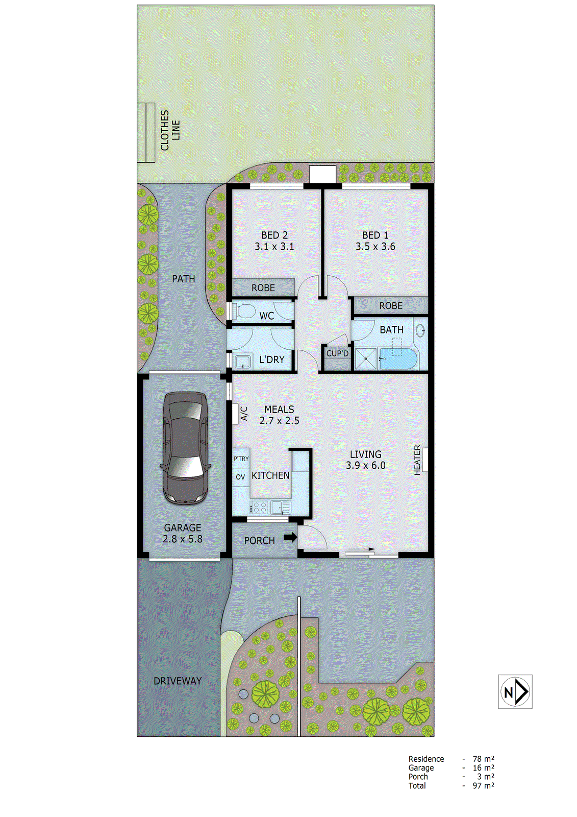 19/22 Somerville Road, Hampton Park VIC 3976 - Floorplan