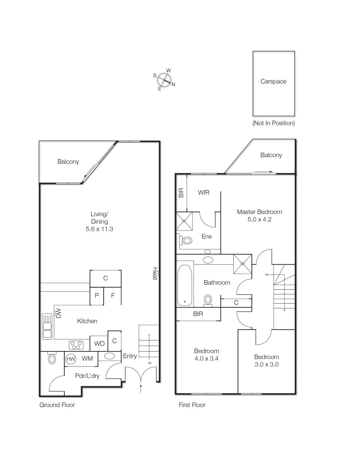 19/27 Queens Road, Melbourne VIC 3004 - Floorplan