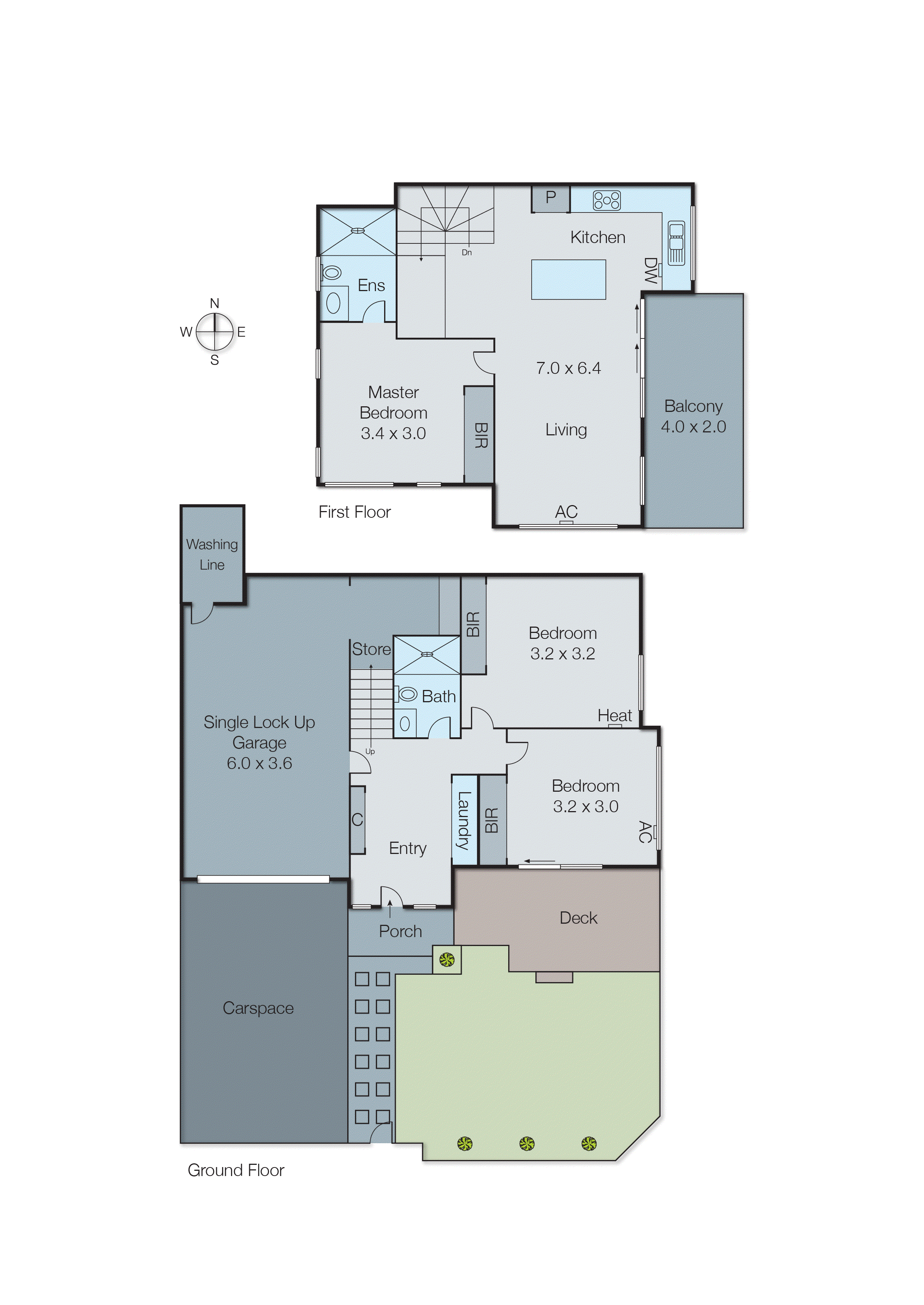1/93 Flinders Street, Mentone VIC 3194 - Floorplan