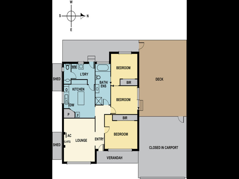 1/93 Stanley Avenue, MOUNT WAVERLEY VIC 3149 - Floorplan