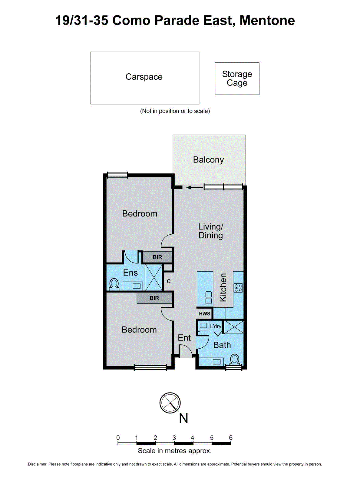 19/31-35 Como Parade East, Mentone VIC 3194 - Floorplan