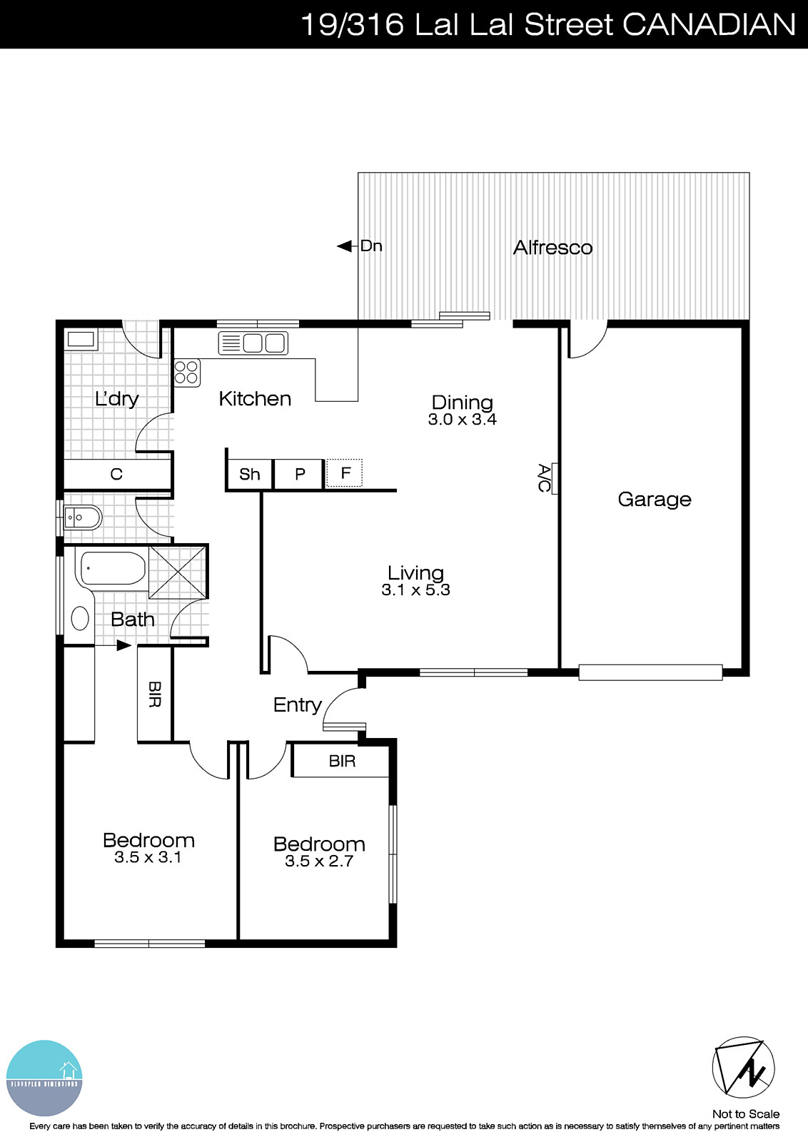 19/316 Lal Lal  Street, Canadian VIC 3350 - Floorplan