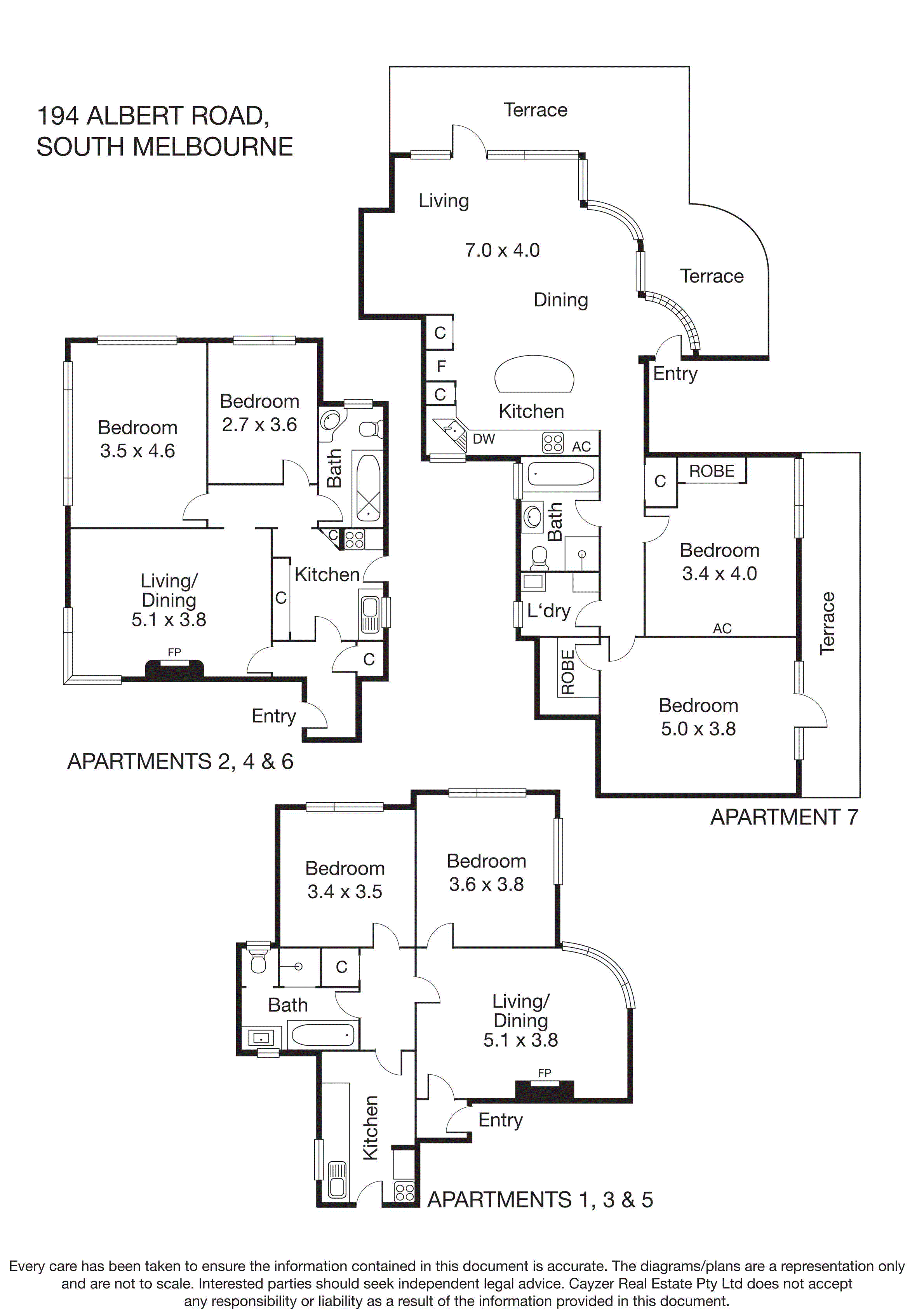 194 Albert Road, SOUTH MELBOURNE VIC 3205 - Floorplan