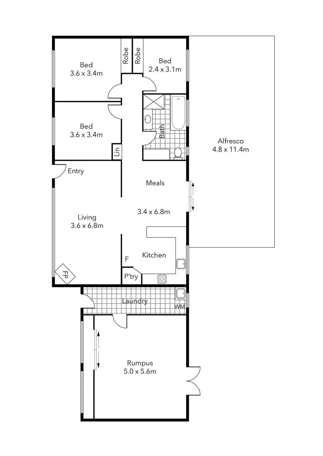 194 Bells Road, Smythes Creek VIC 3351 - Floorplan