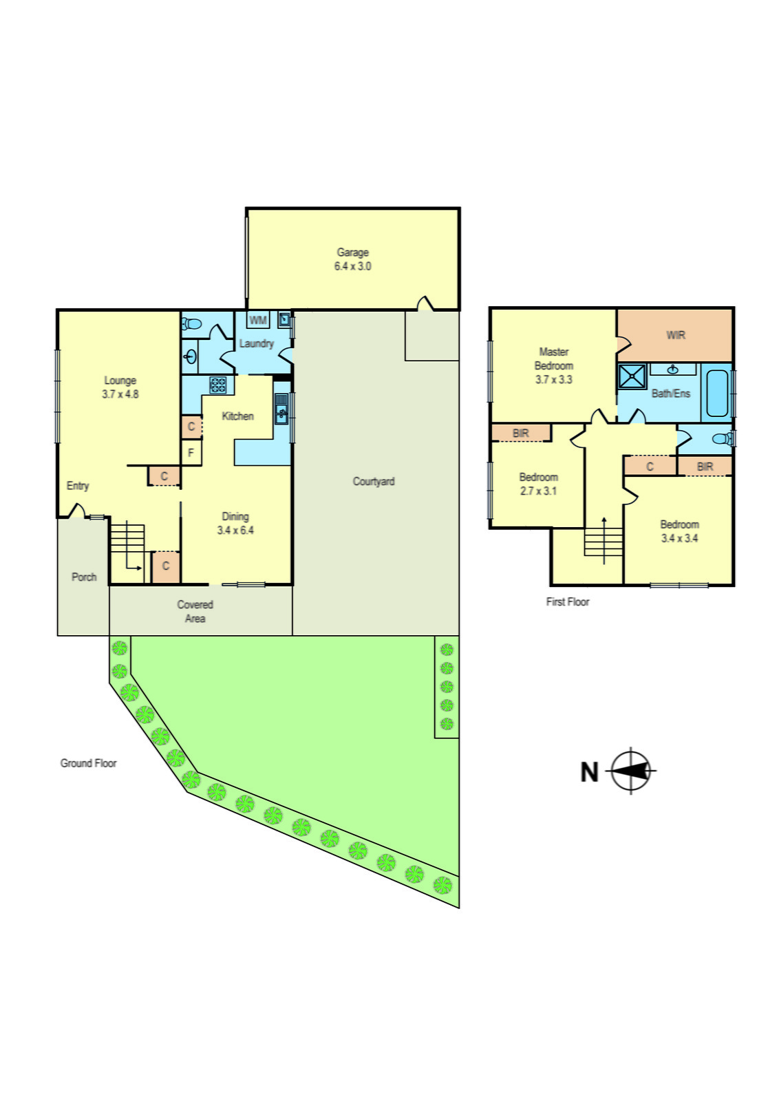 1/94 Chute Street, Mordialloc VIC 3195 - Floorplan