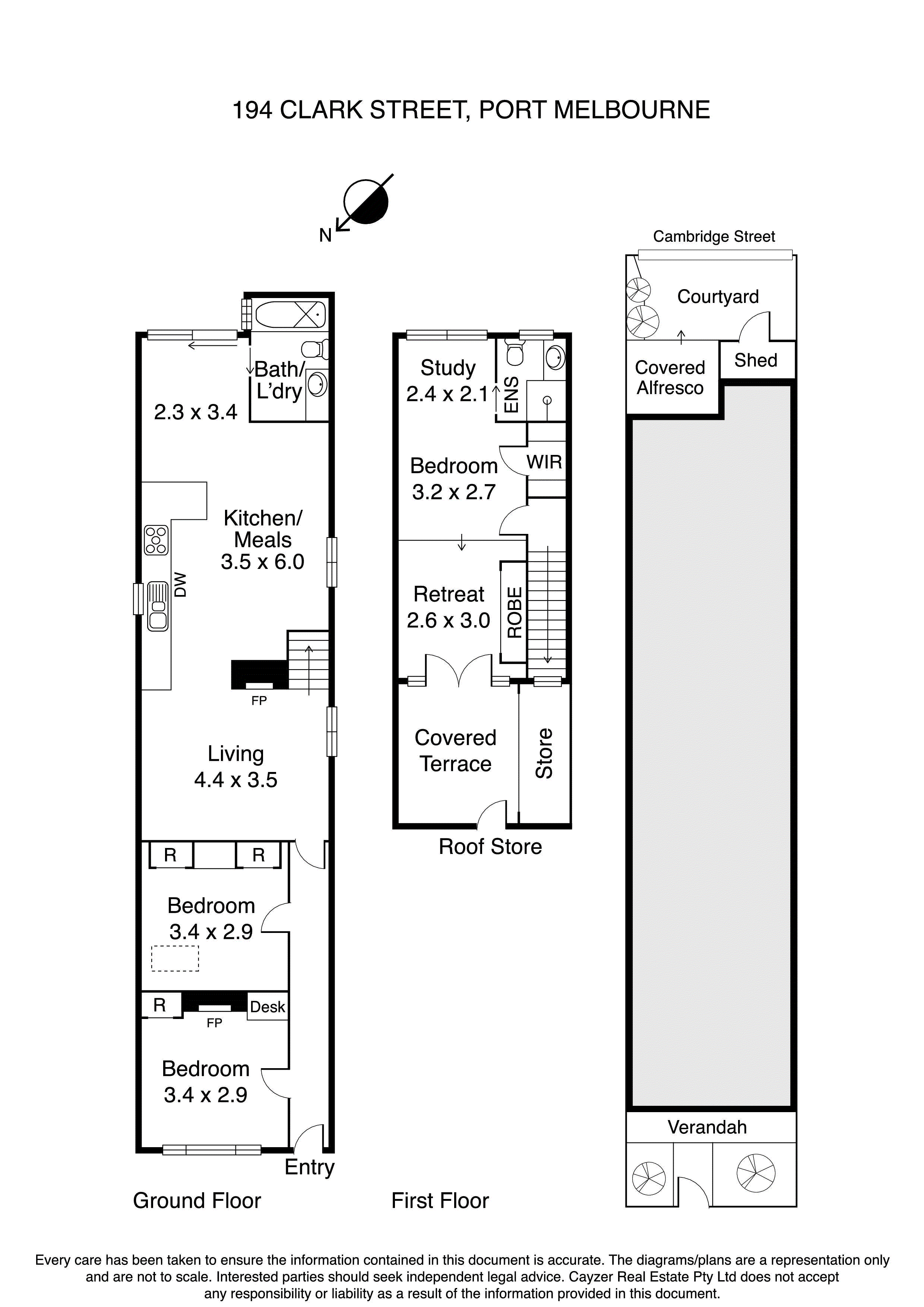 194 Clark Street, PORT MELBOURNE VIC 3207 - Floorplan