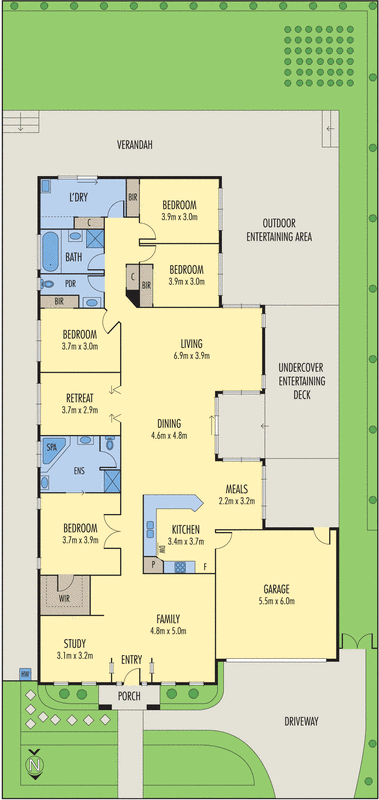 195 Heyers Road, Grovedale VIC 3216 - Floorplan