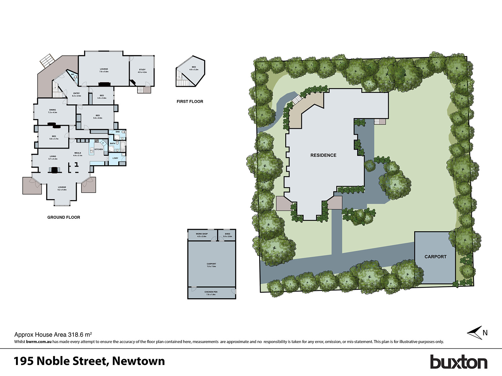 195 Noble Street, Newtown VIC 3220 - Floorplan