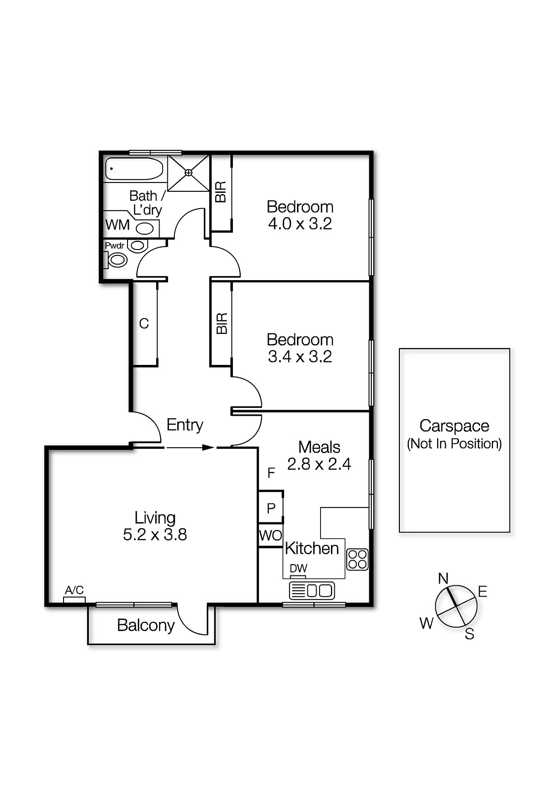 1/95 Tennyson Street, Elwood VIC 3184 - Floorplan