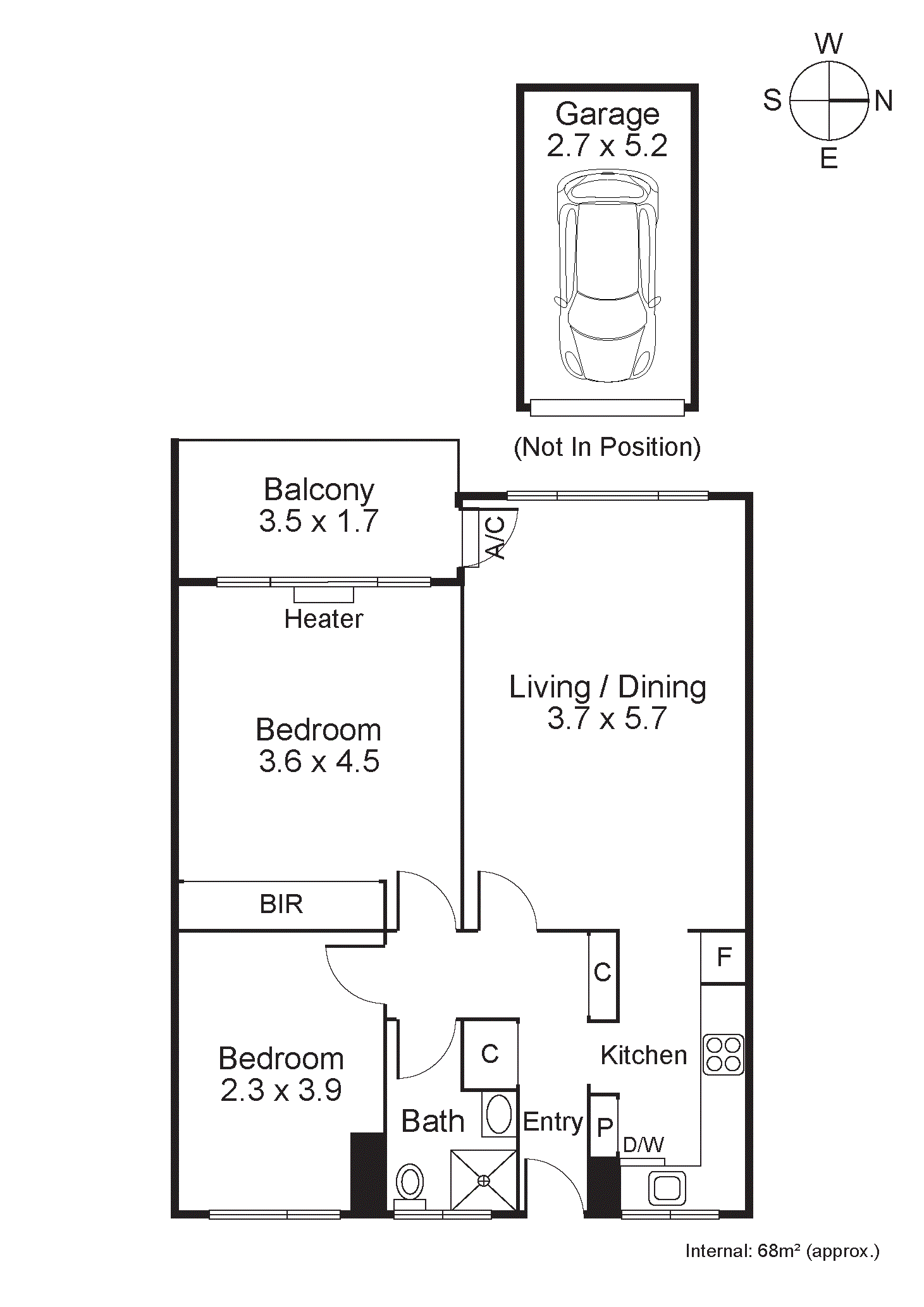 19/530 Toorak Road, Toorak VIC 3142 - Floorplan