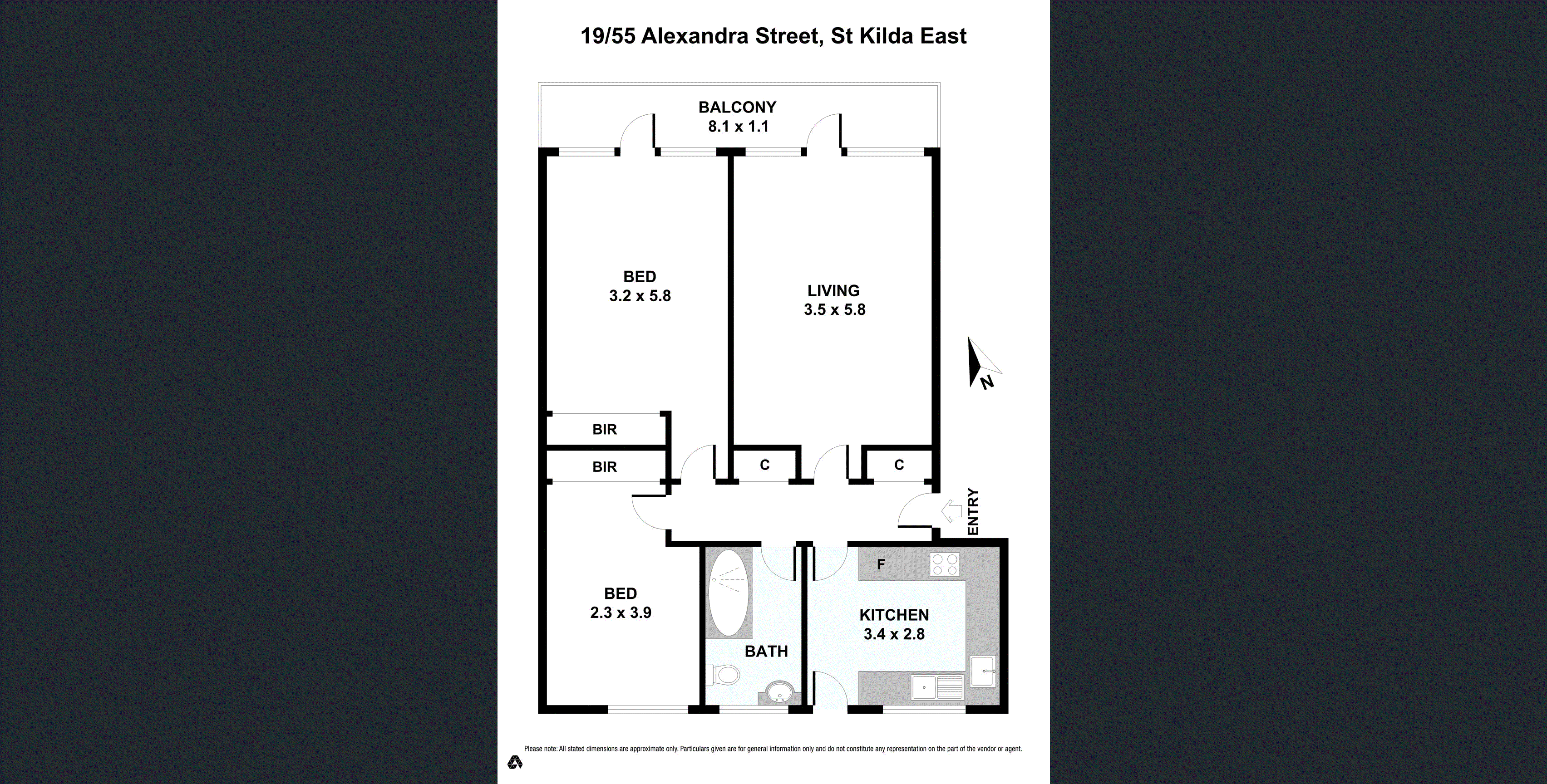 19/55 Alexandra Street, St Kilda East VIC 3183 - Floorplan