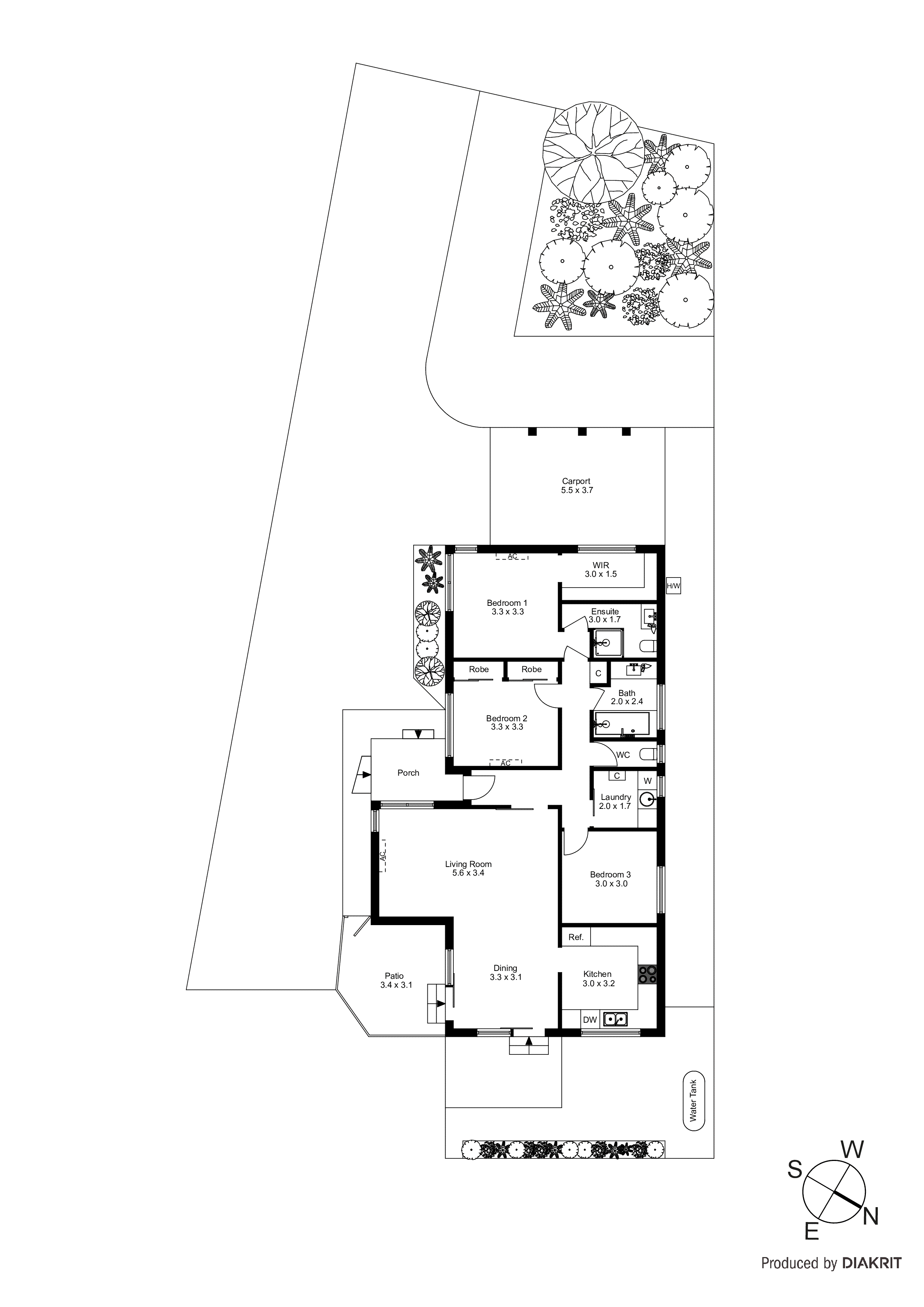 1/96 Ella Grove, Chelsea VIC 3196 - Floorplan